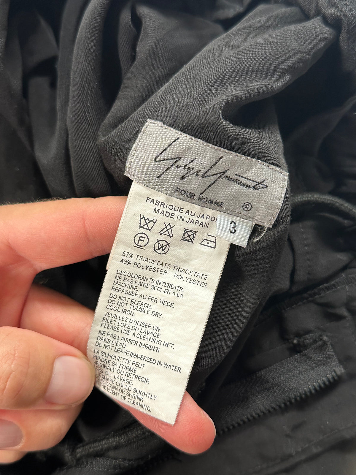 Yohji Yamamoto Pour Homme SS2020 Balloon Shorts (3 / L)