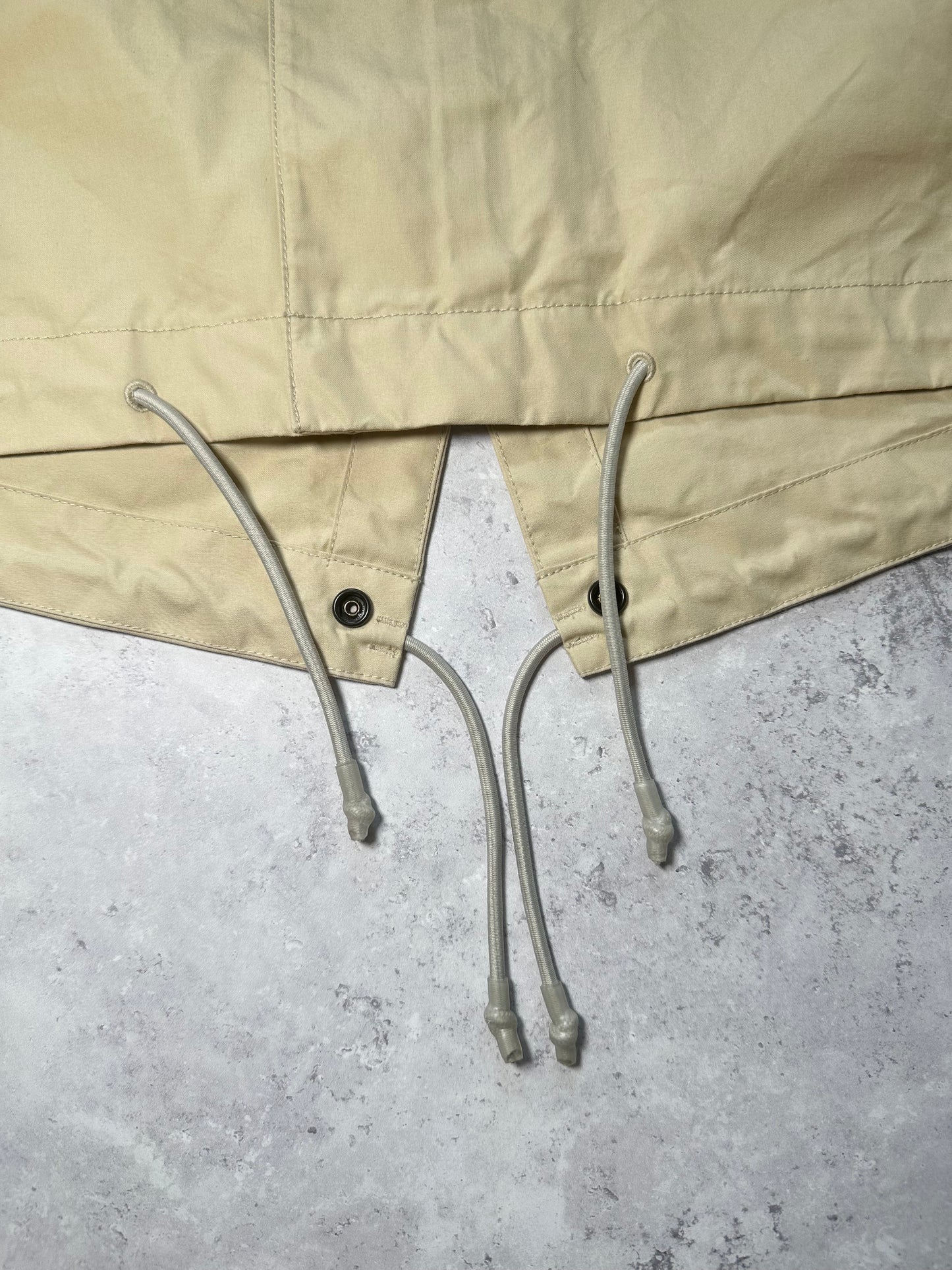 Stone Island SS2023 Ghost Piece O-Ventile Fishtail Parka Jacket (M / L)