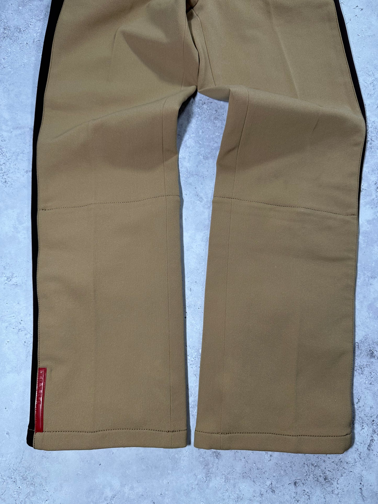 Prada Sport Linea Rossa Beige Technical Trousers (W27-28)