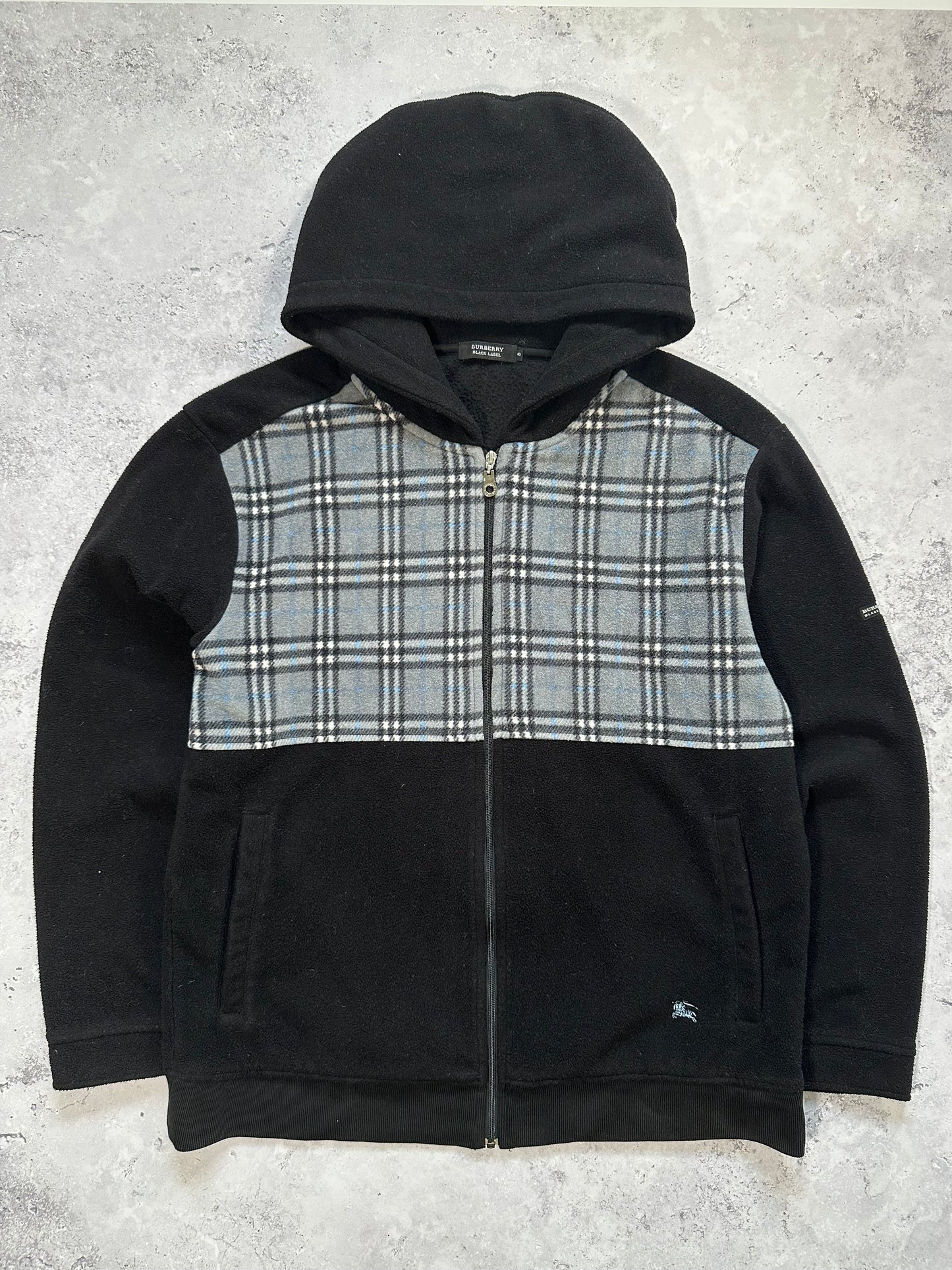 Burberry Black Label 2010 Fleece Zip Hoodie (M)
