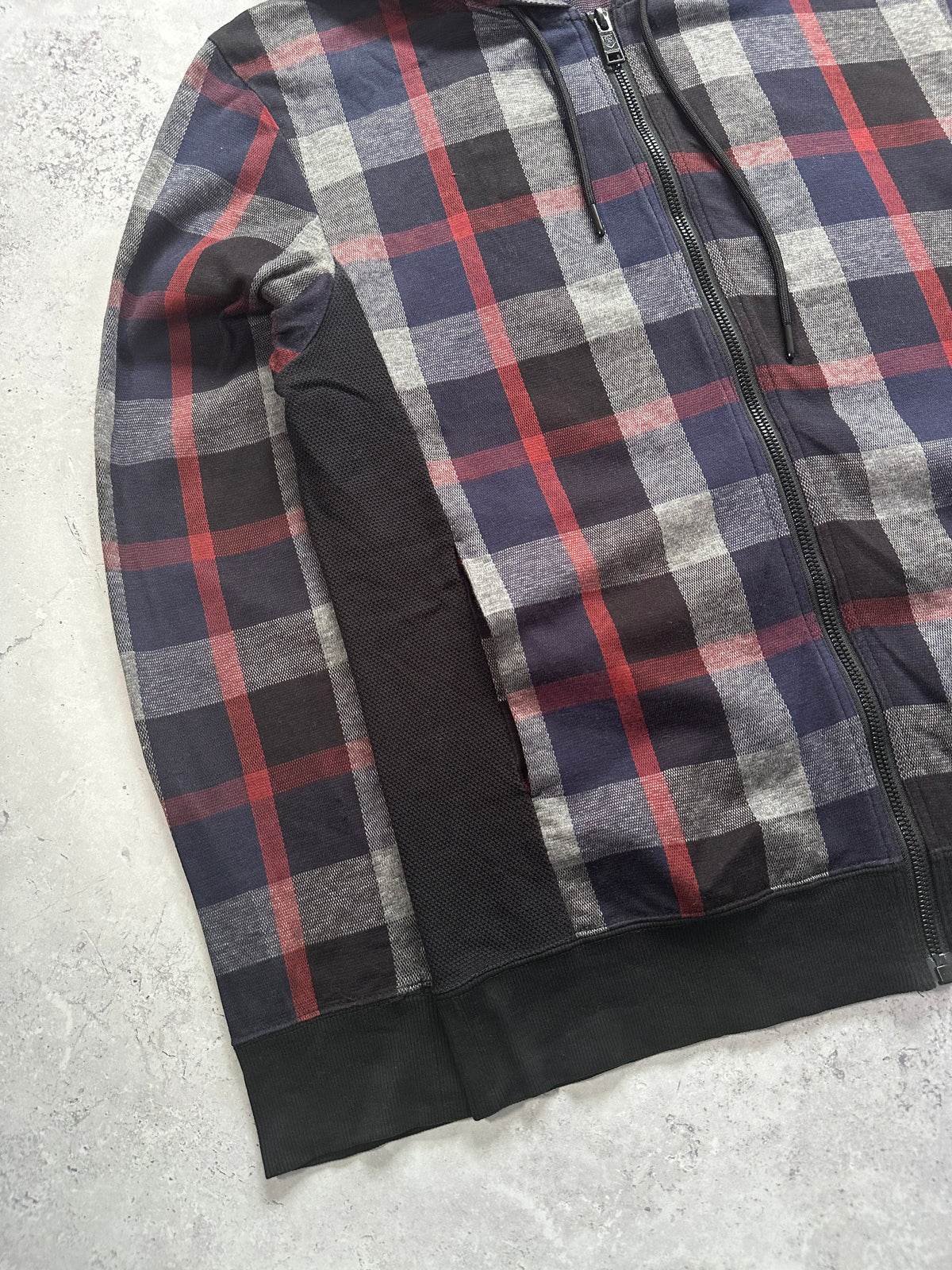 Burberry Black Label Crestbridge 2016 Nova Check Zip Hoodie (S)