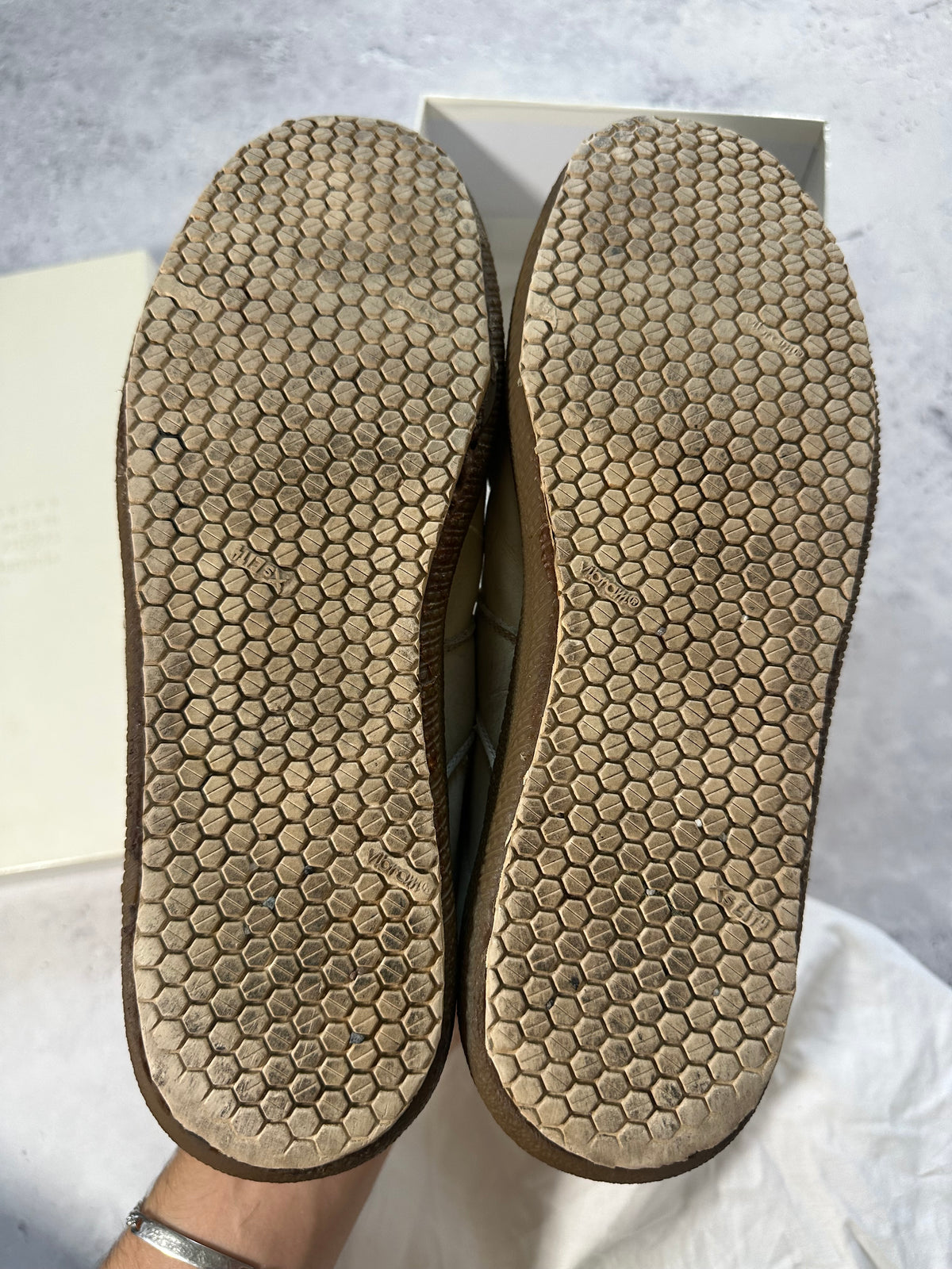 Maison Margiela 2019 Paint Splatter GAT Low Sneakers