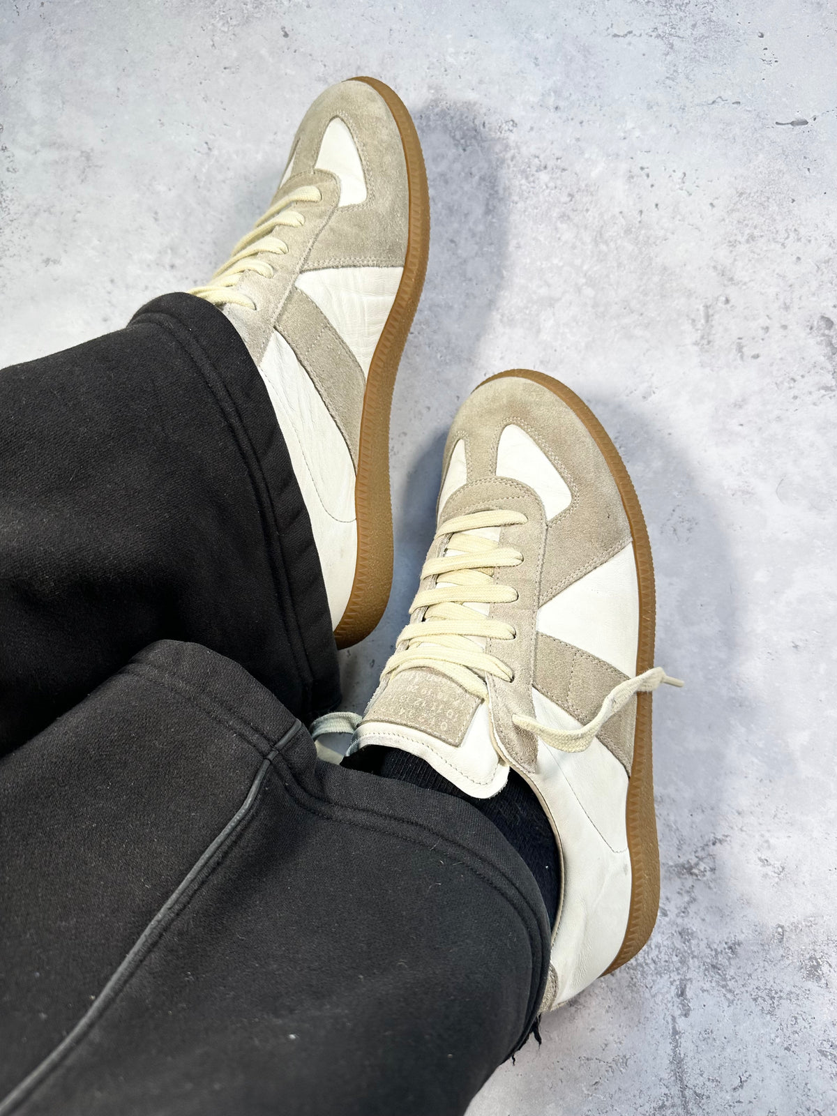 Maison Margiela OG White GAT Low Sneakers (EU42 / UK8 / US9)