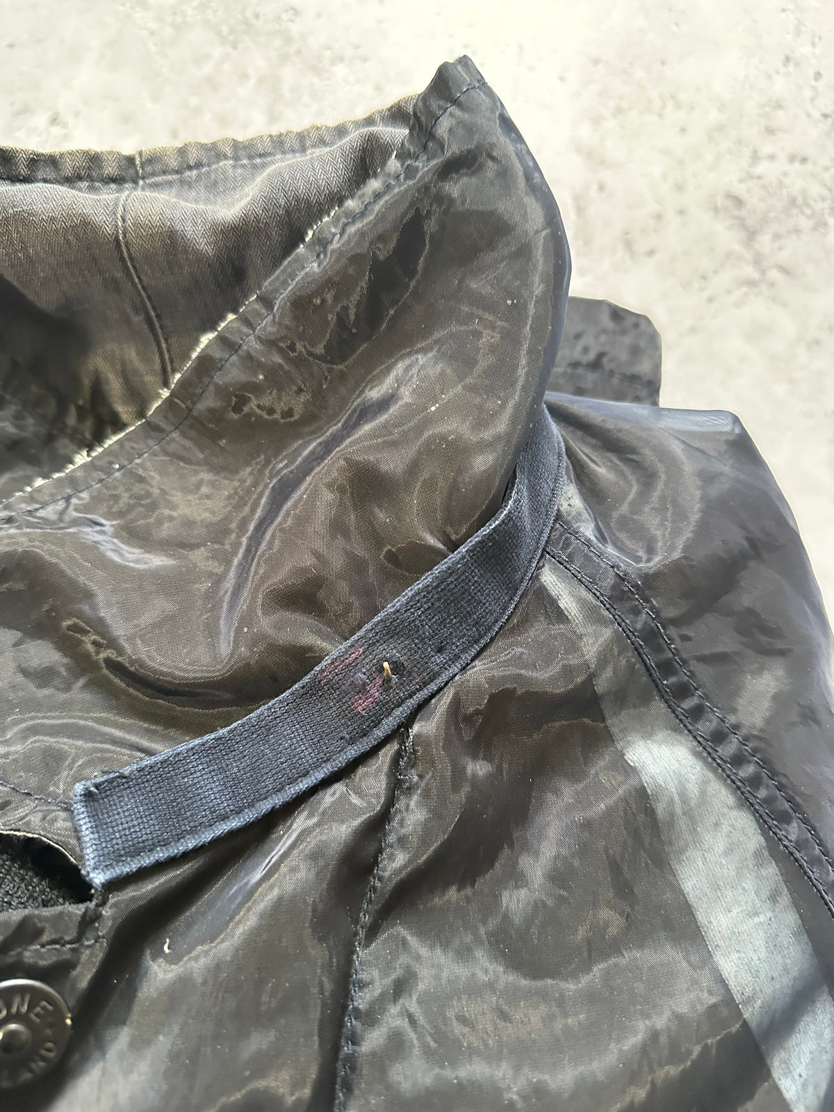 Stone Island SS2001 Monofilament Jacket by Paul Harvey (XXL)