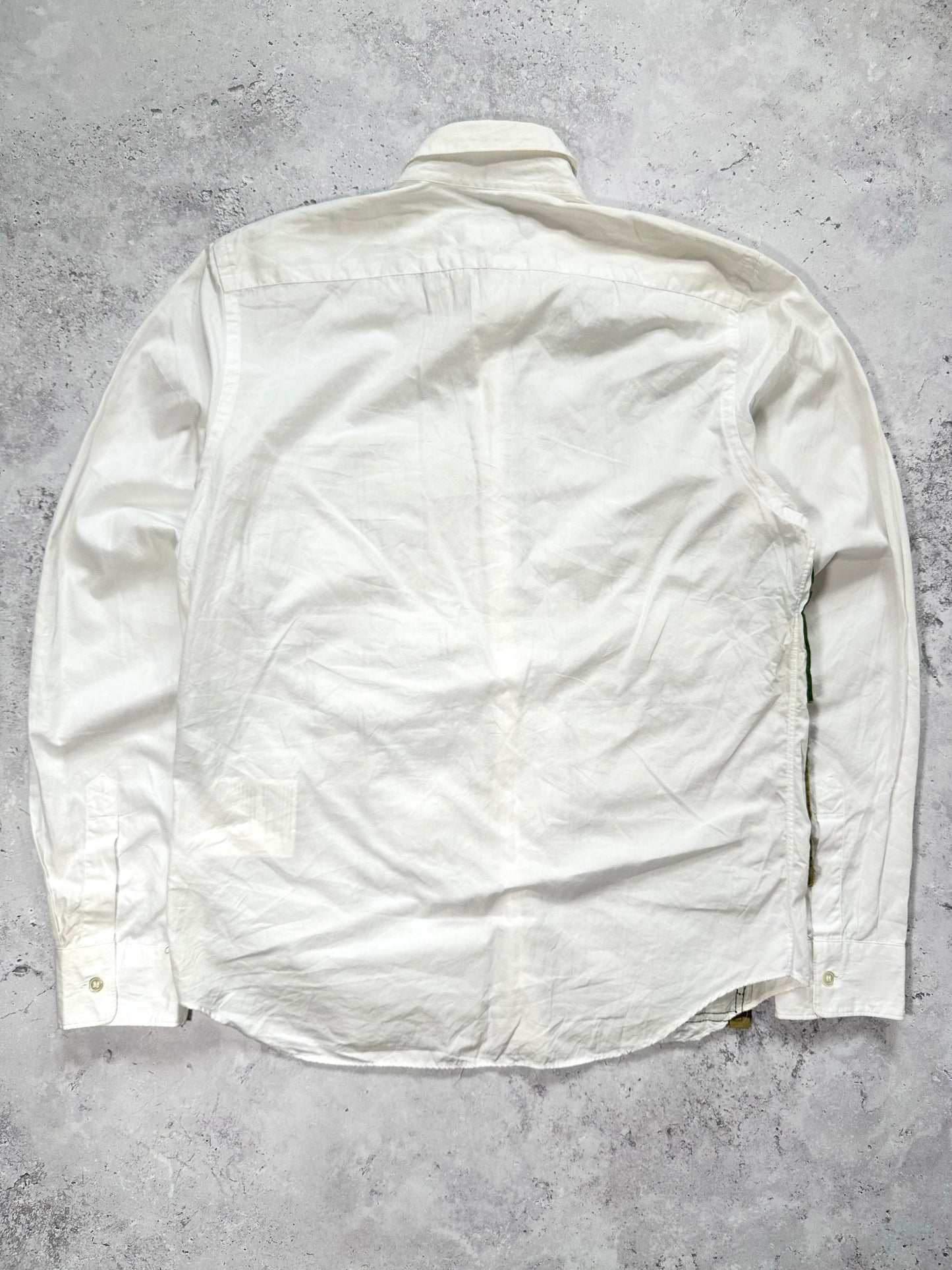 Junya Watanabe MAN Comme des Garçons AD2006 Heavy Camo Patchwork Longsleeve Shirt (S-M)