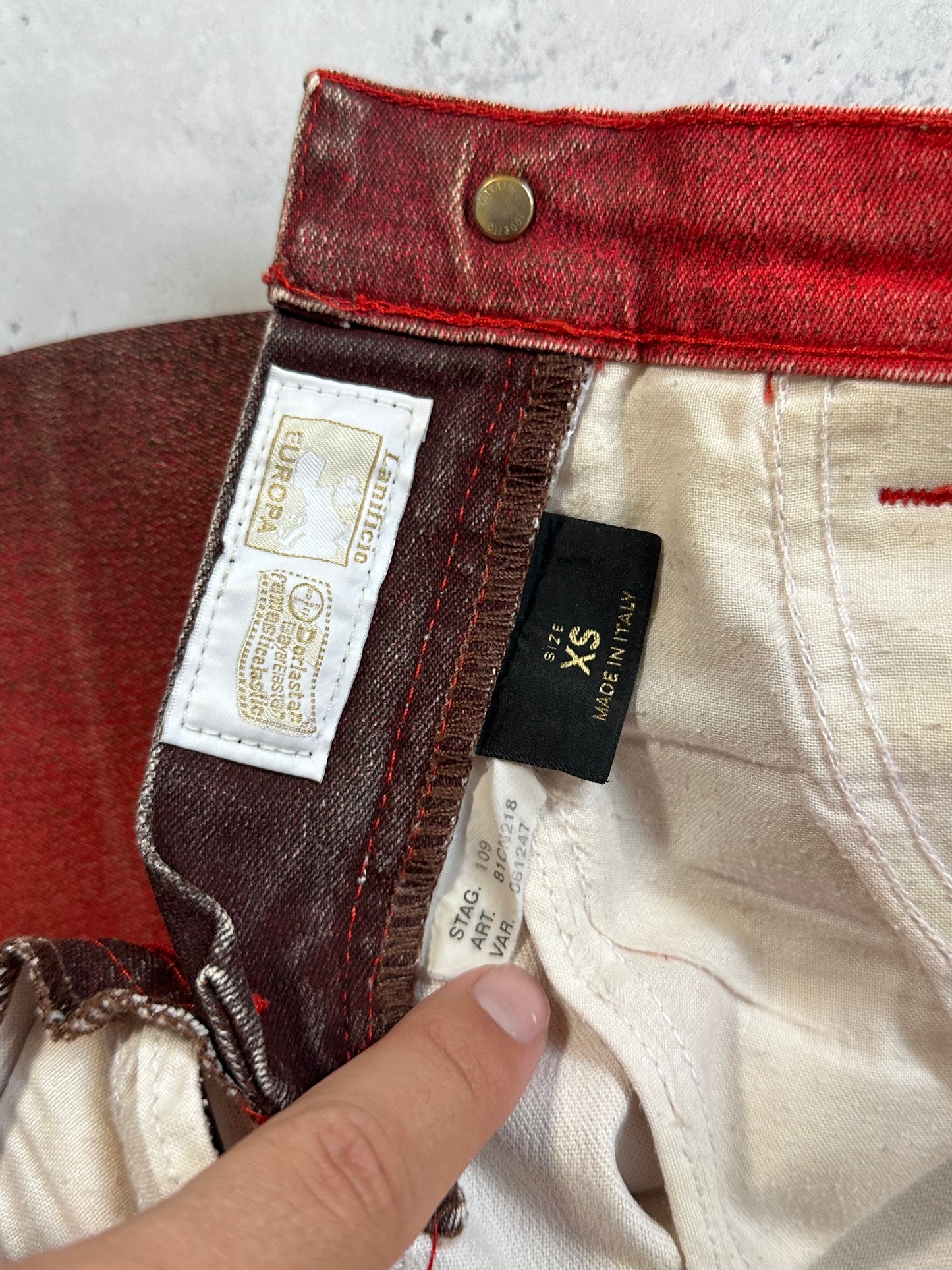Roberto Cavalli 2002 Gradient Jeans / Trousers (XS)