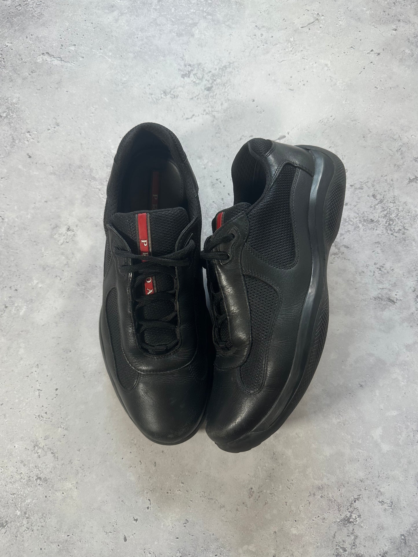 Prada Linea Rossa America’s Cup Sneakers in Black (UK9/US10/EU43)