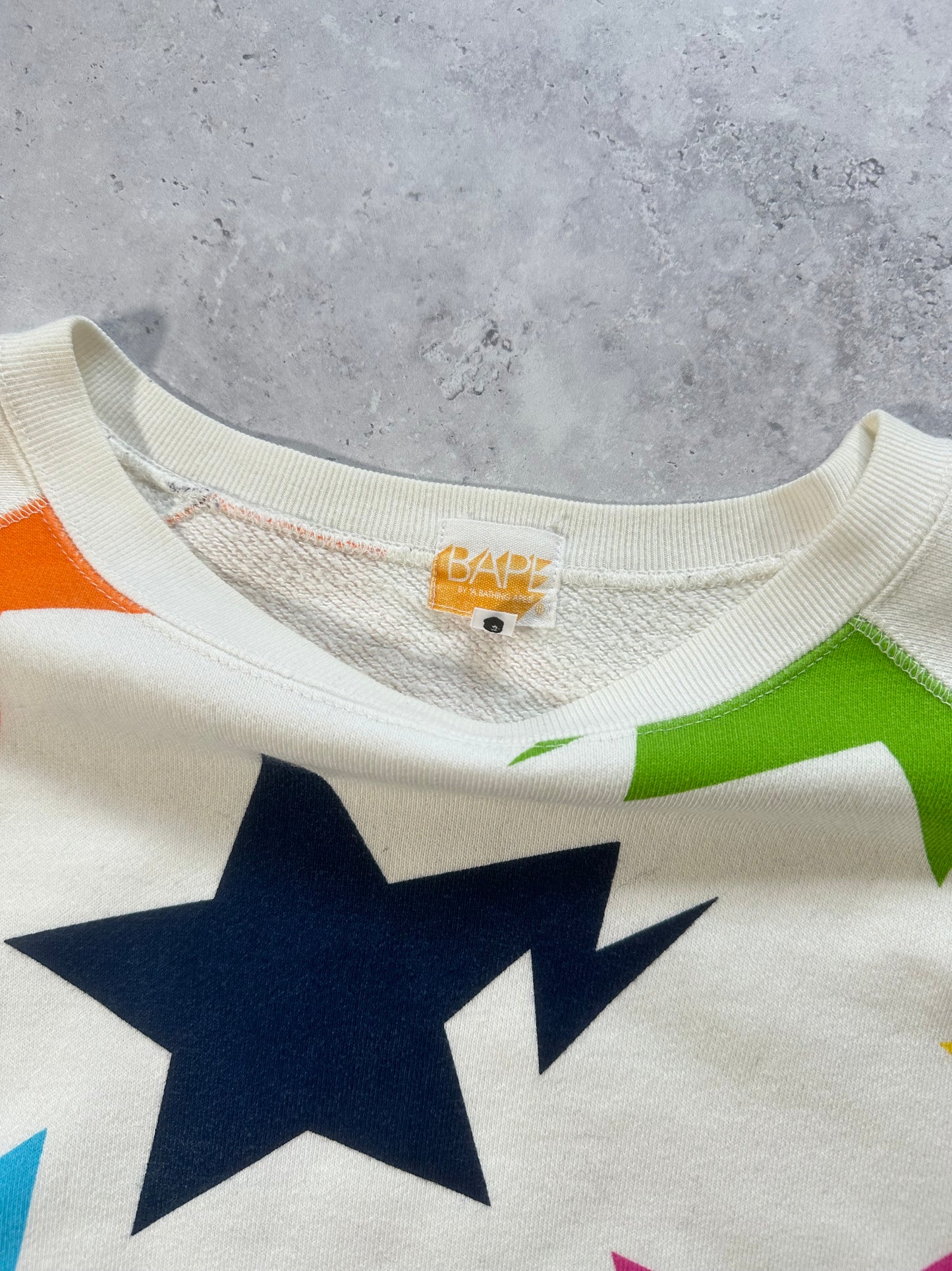 Bape 2005 Multicolour STA Nigo Era Sweatshirt (L)