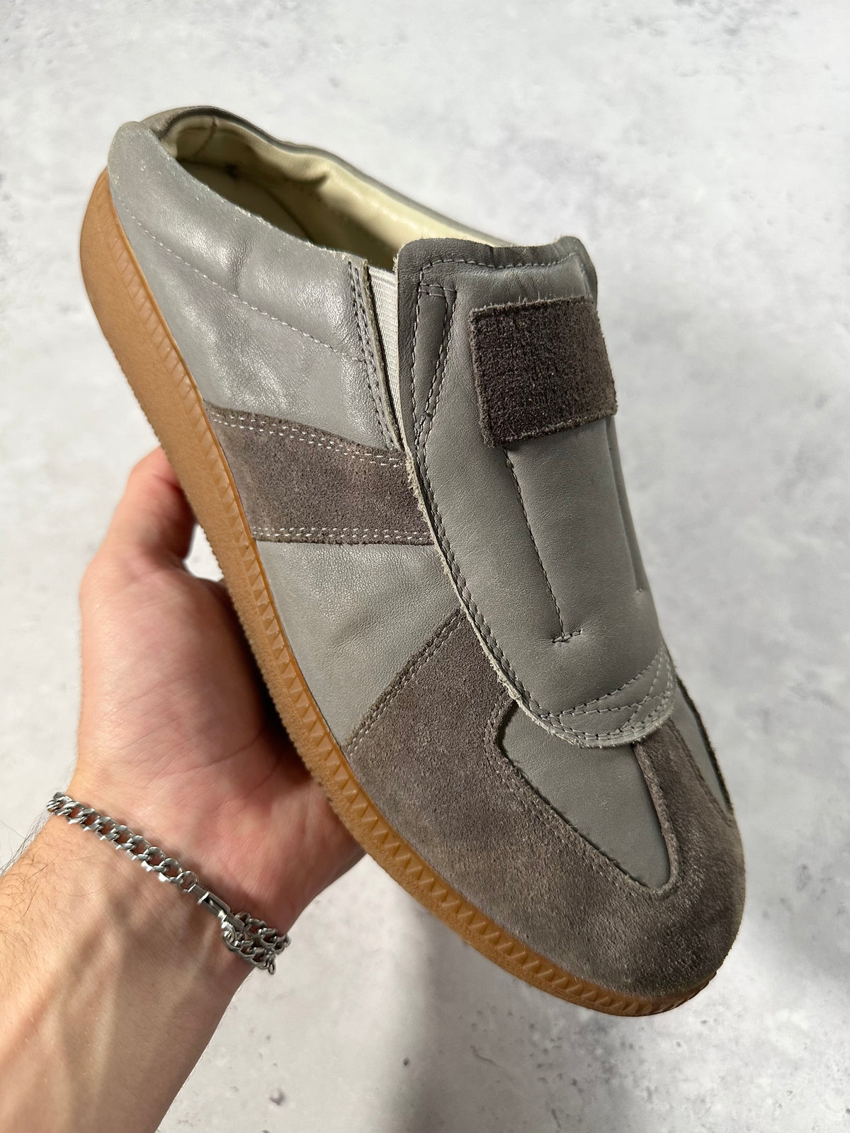 Maison Martin Margiela Slip On GAT Sneakers in Grey (EU42 / UK8 / US9)