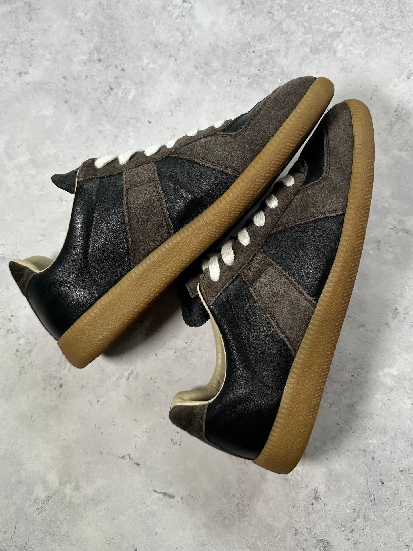 Maison Margiela Coffee GAT Low Sneakers (EU 40 / UK 6 / US 7, insole 26.5cm=EU41)