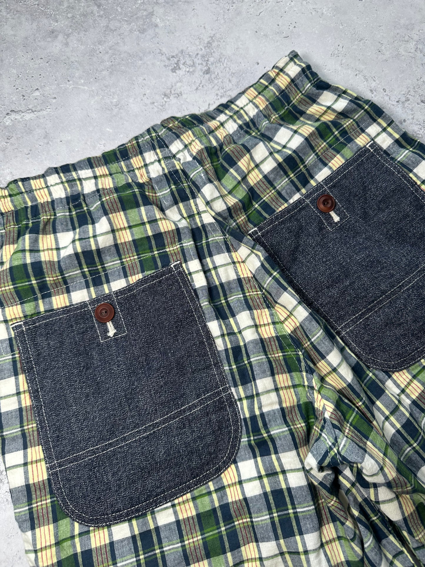 eYe Junya Watanabe MAN Comme des Garçons AD2014 Plaid Shorts (M)