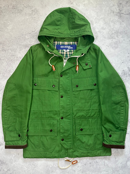 Junya Watanabe MAN Comme des Garçons AD2011 Plaid Utility Parka Jacket (S/M)