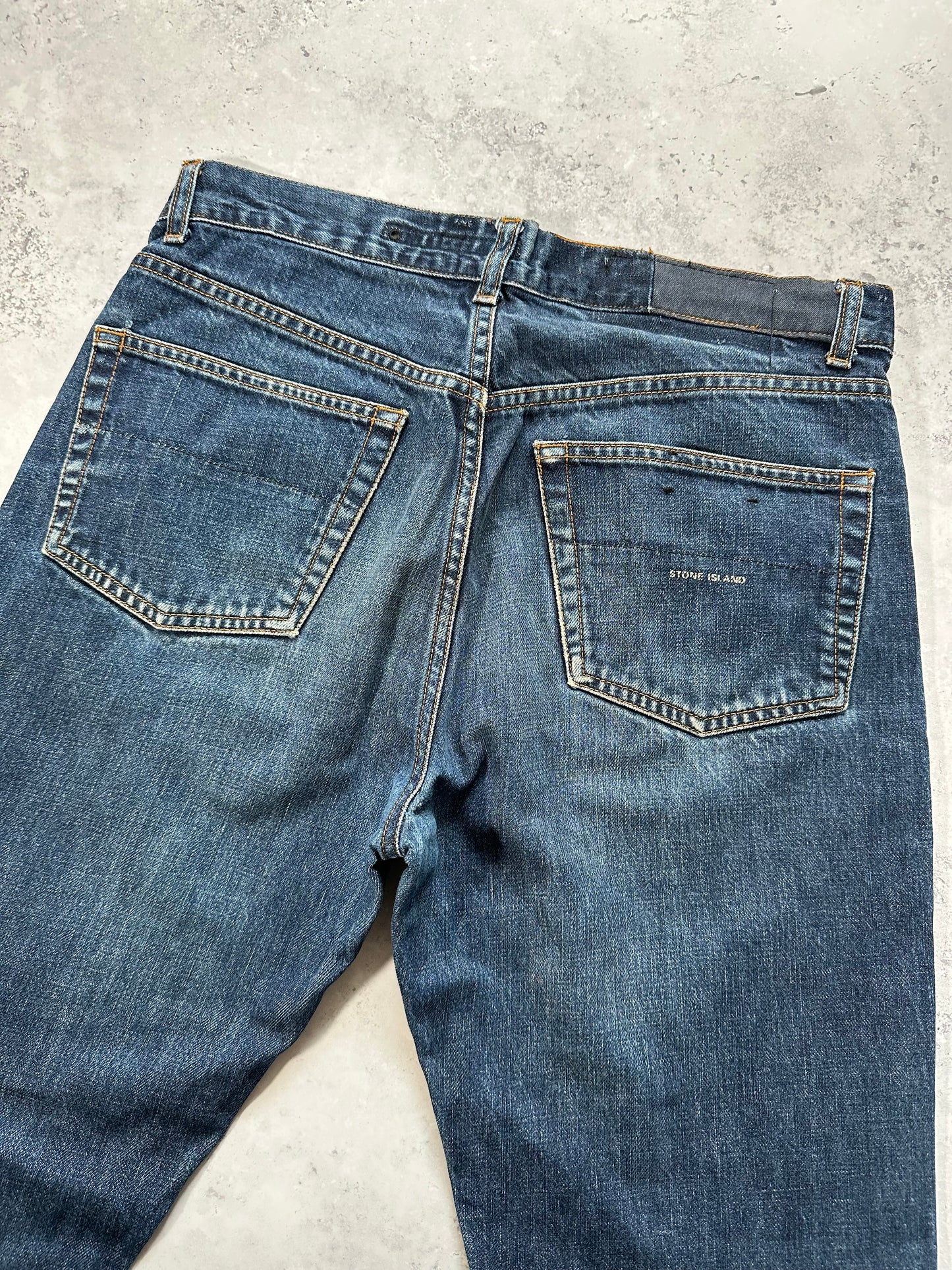 Stone Island Denims AW2008 Spellout Jeans (W32)