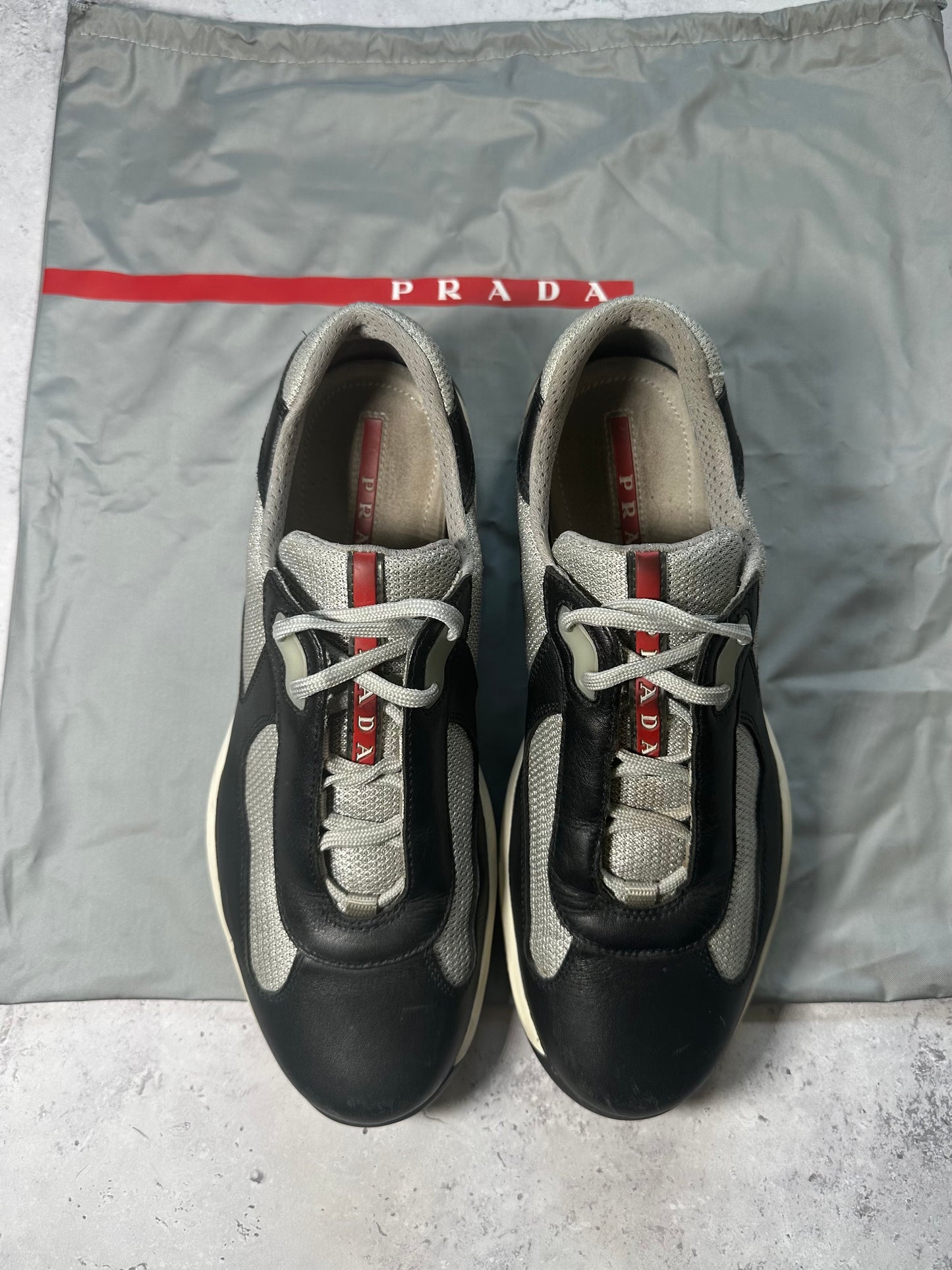 Prada Linea Rossa America’s Cup Sneakers in Blue (tagged UK6, fits UK7 / US8 / EU41 / 27cm)