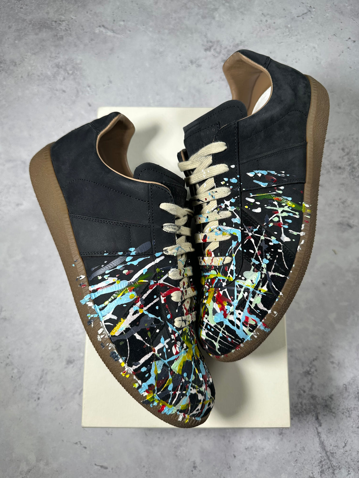 Maison Margiela Aggressive Paint Splatter GATs