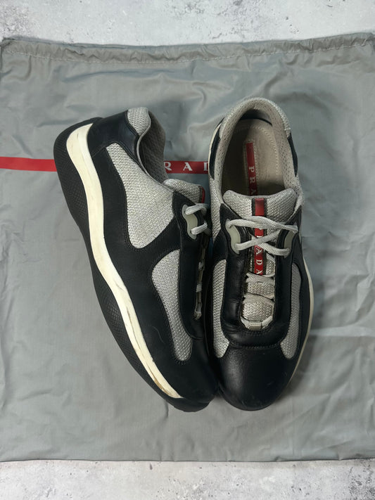Prada Linea Rossa America’s Cup Sneakers in Blue (tagged UK6, fits UK7 / US8 / EU41 / 27cm)