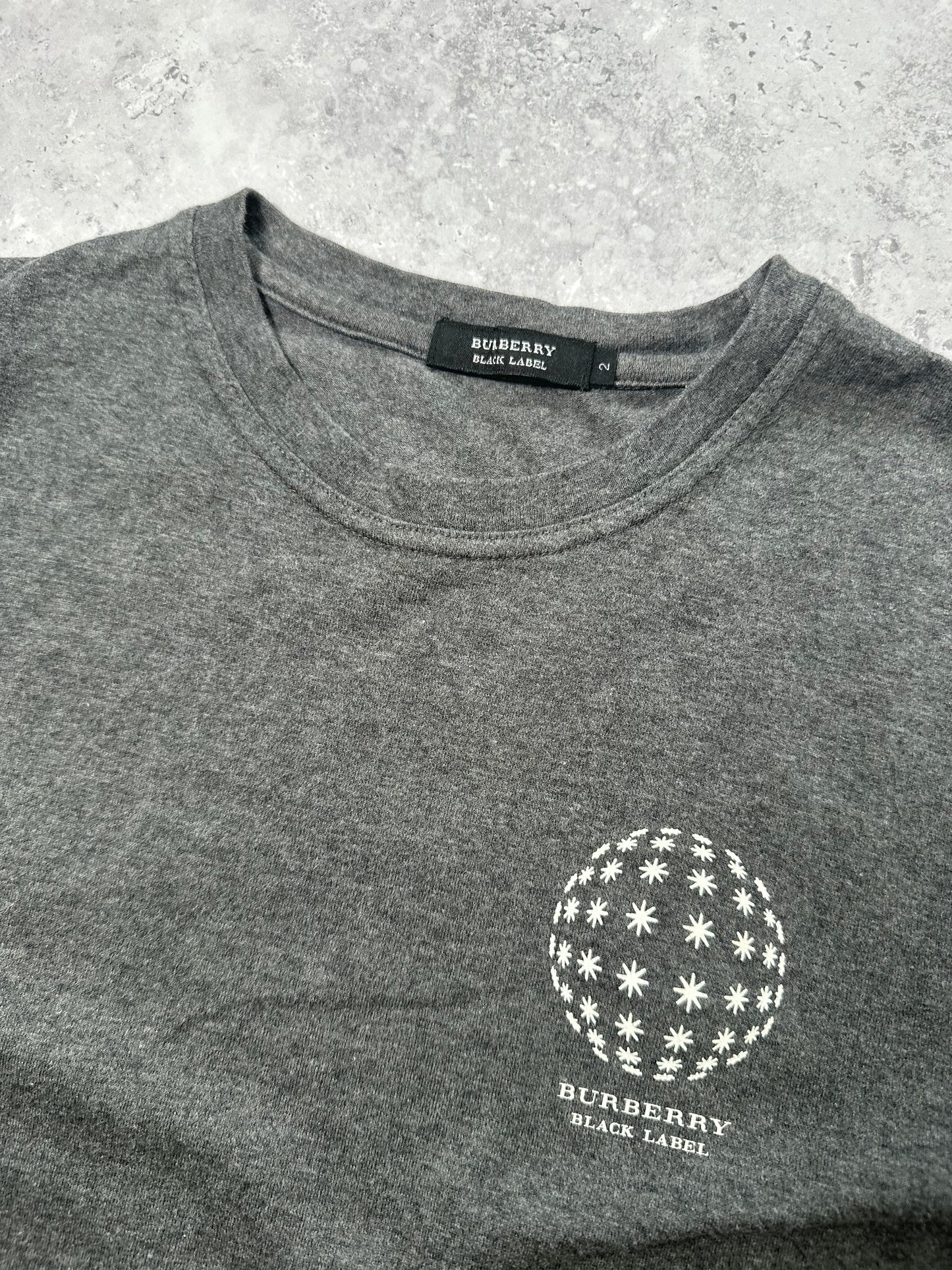 Burberry Black Label 2008 Union Jack Spellout Tshirt (S)