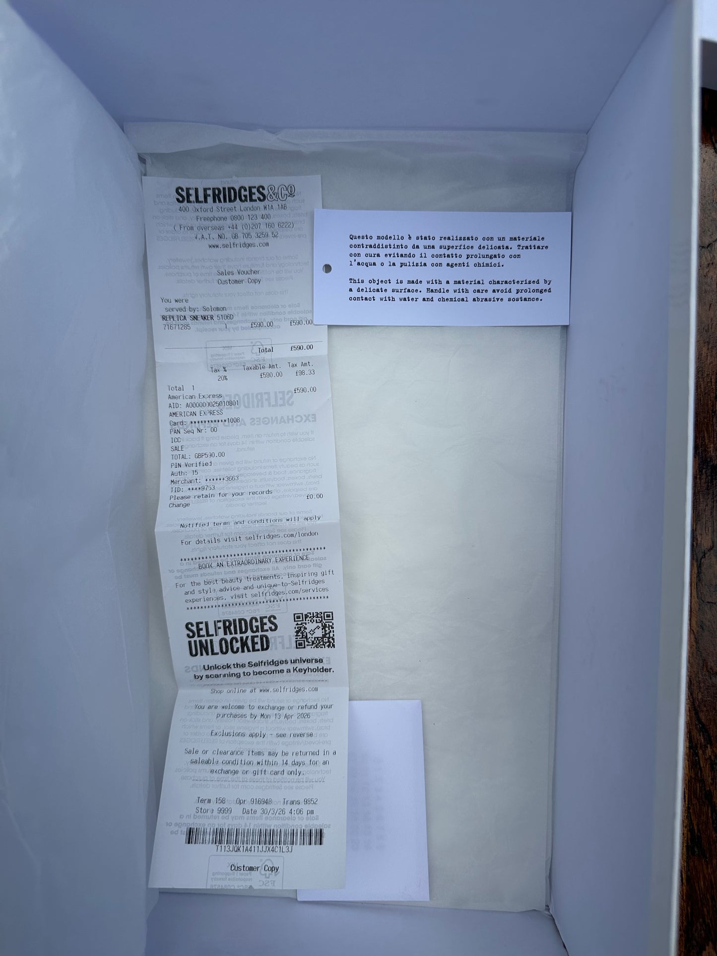 Maison Margiela SS2026 GAT Low Sneakers (EU45 / UK10 / US11)