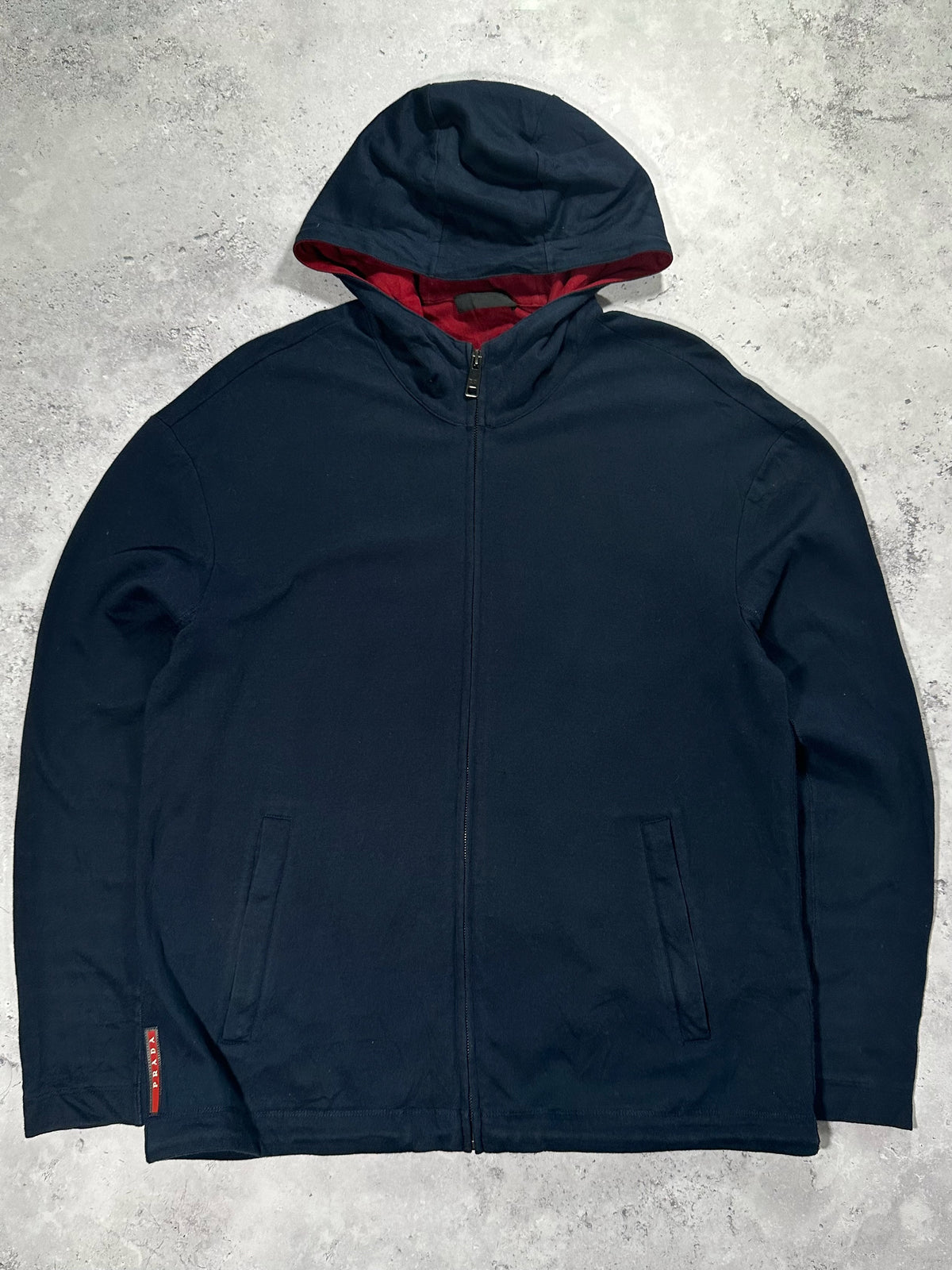 Prada Sport Zip Up Hoodie (L)