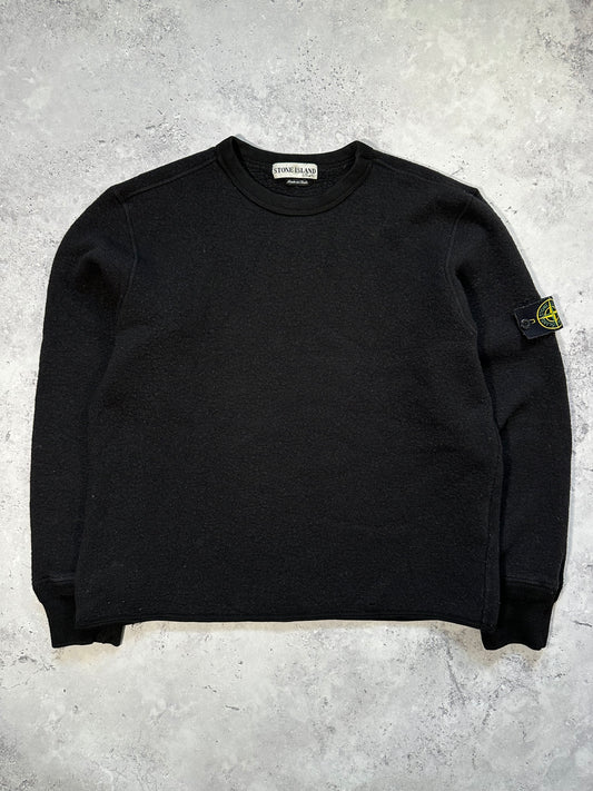 Stone Island AW2001 Sherpa Lined Sweatshirt