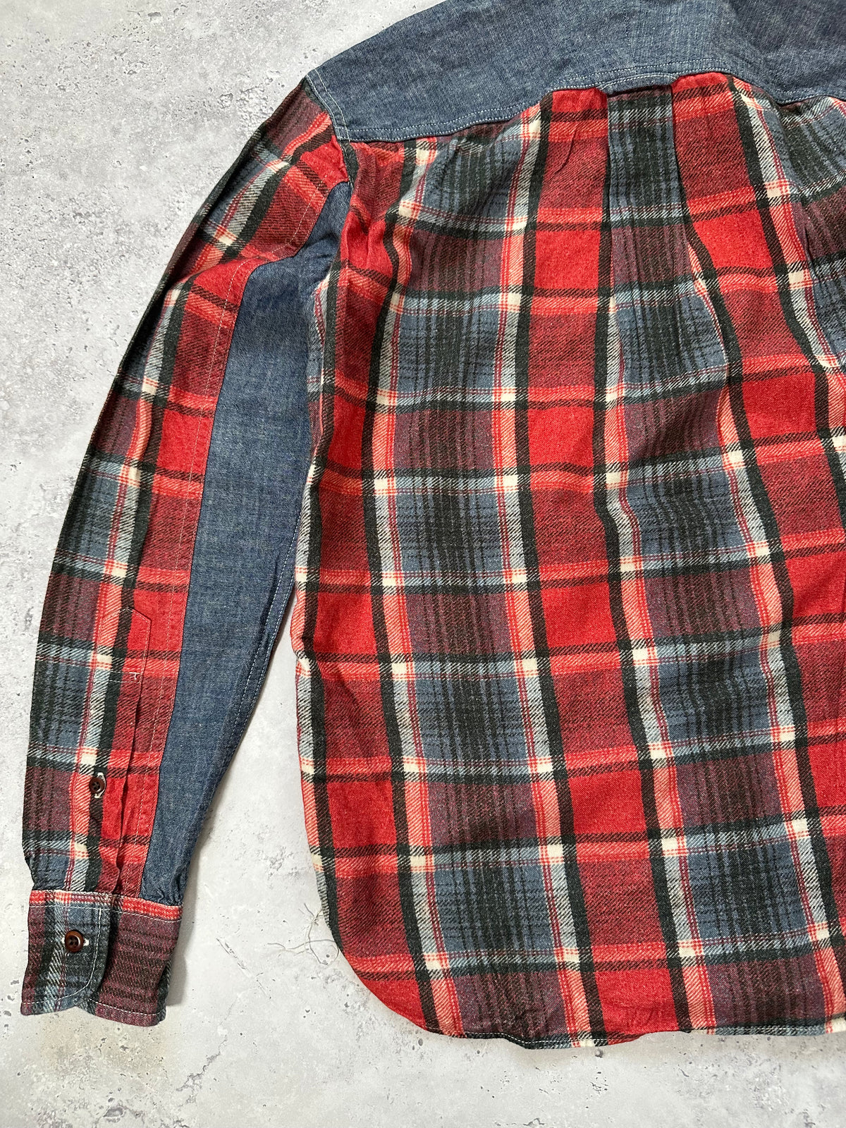 Comme des Garçons Homme AD2013 Plaid Tartan Longsleeve Shirt (XS-S)