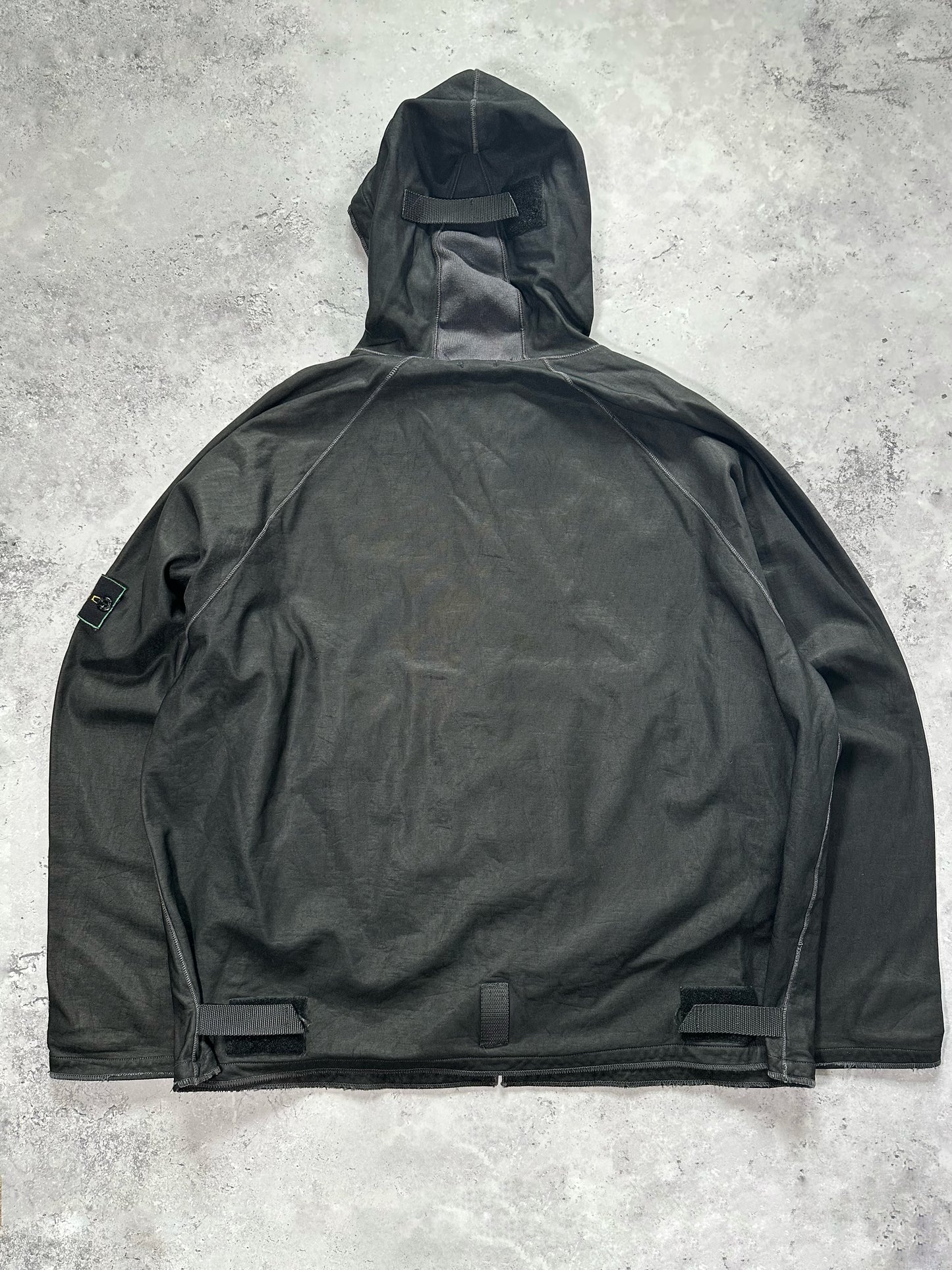 Stone Island SS1996 Nylam Zip Hooded Jacket