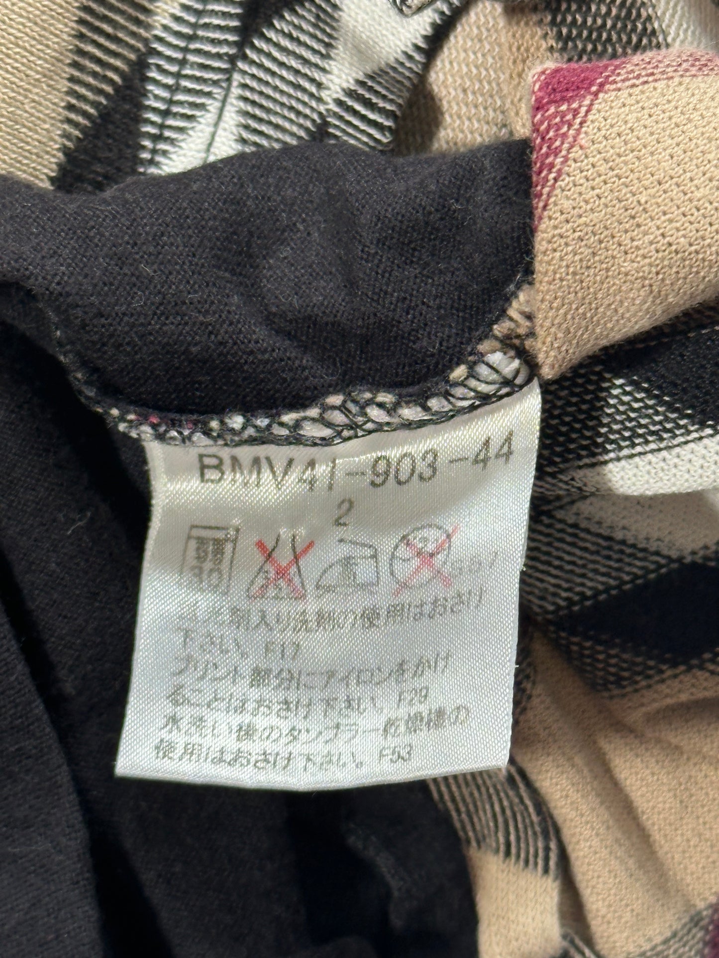 Burberry Black Label 2009 Nova Check Tshirt (S)