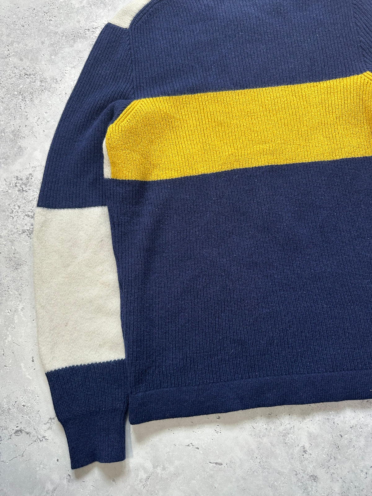 Stone Island AW2018 Compass Striped Sweatshirt (M)