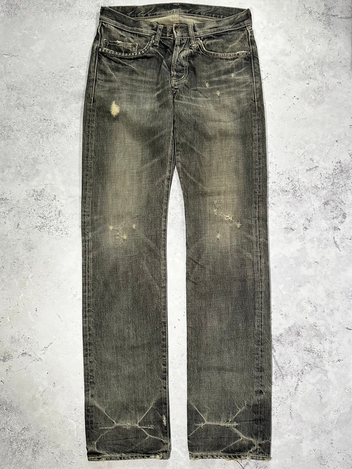 Hysteric Glamour Studded Japanese Denim Jeans (28x32)