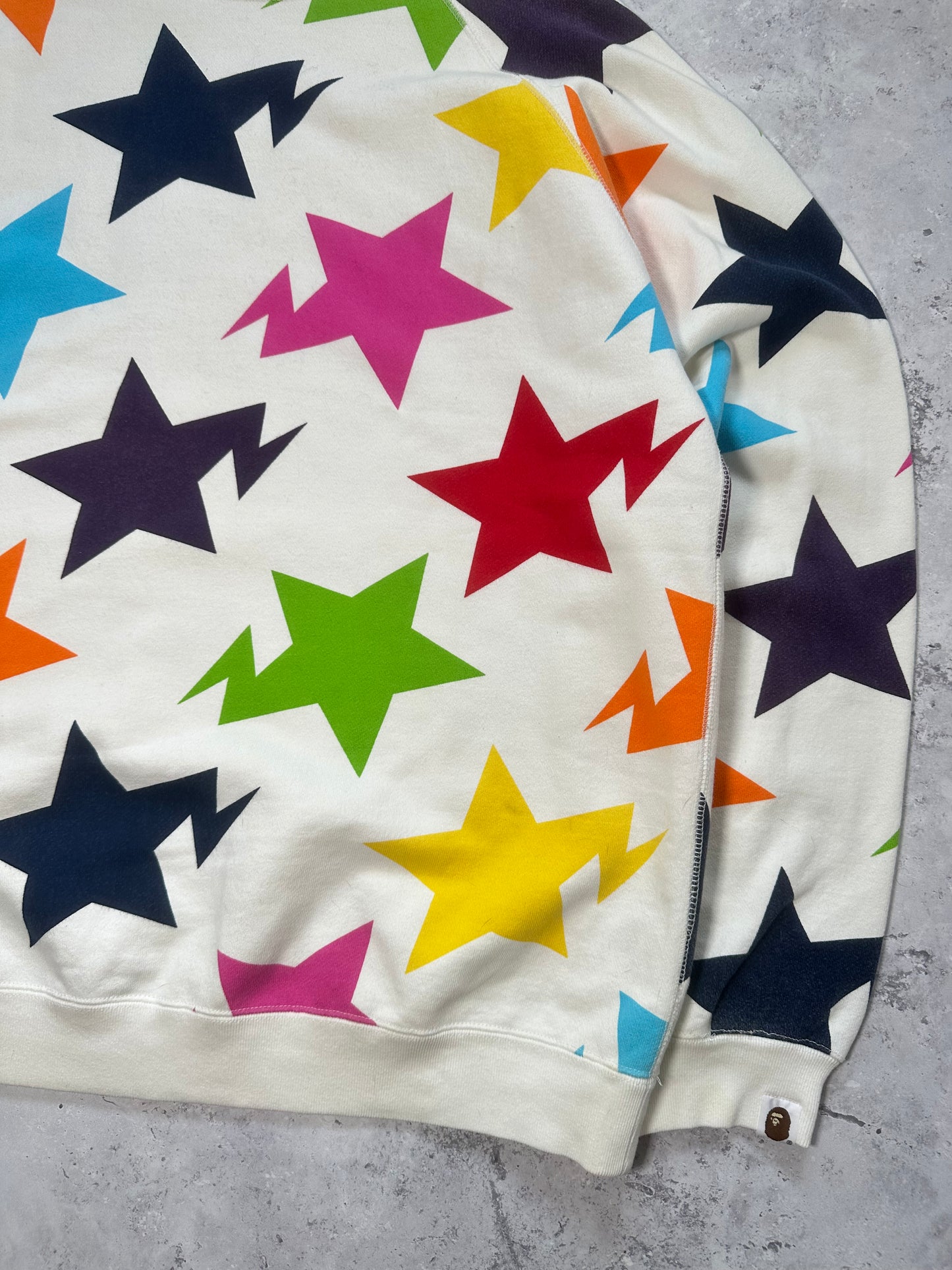 Bape 2005 Multicolour STA Nigo Era Sweatshirt (L)