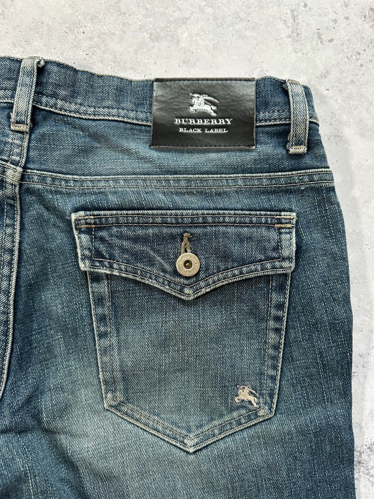 Burberry Black Label 2007 Pocket Check Jeans W30 L32
