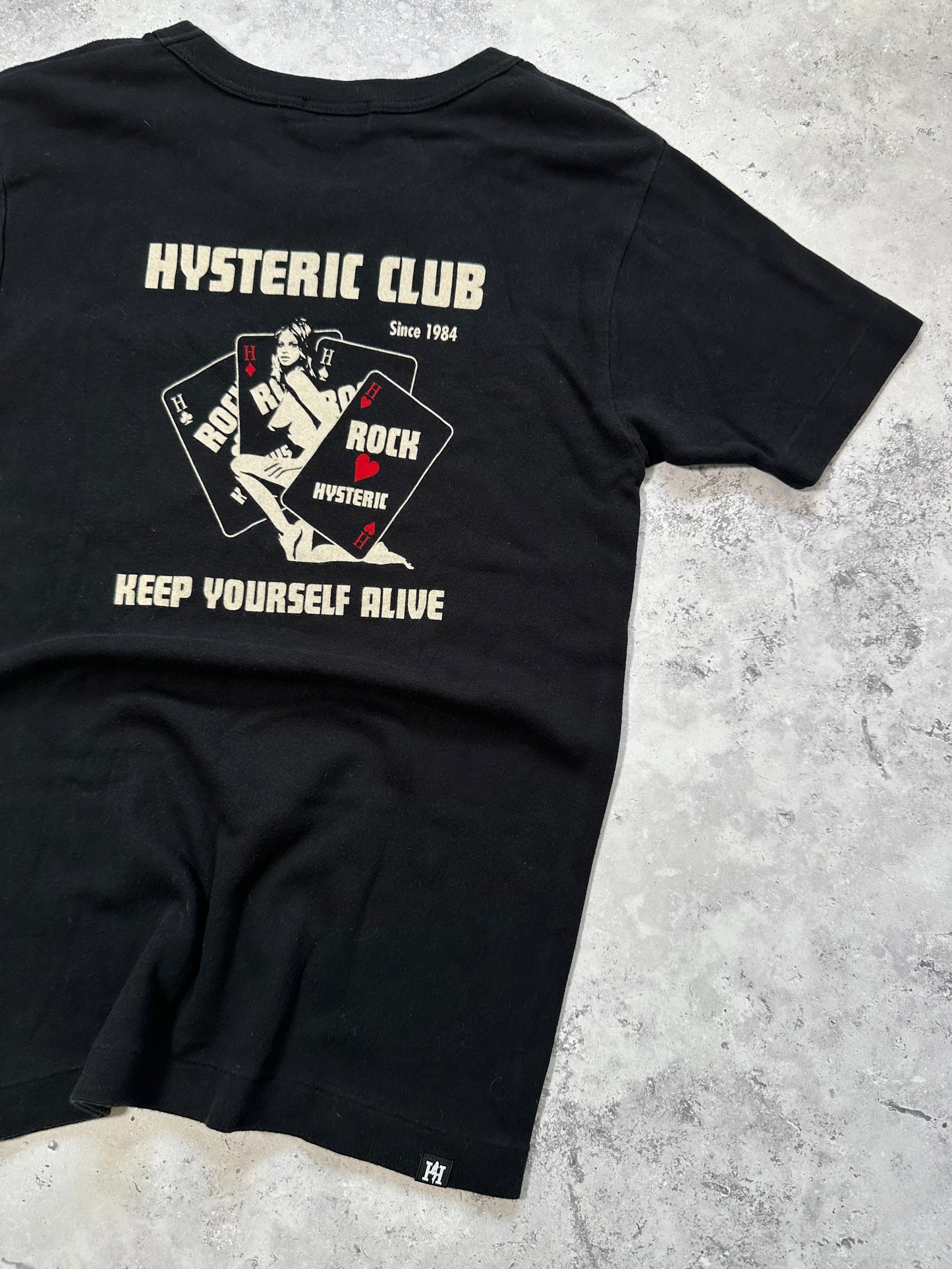 Hysteric Glamour 2021 Hysteric Club Graphic Pocket T-Shirt (S)