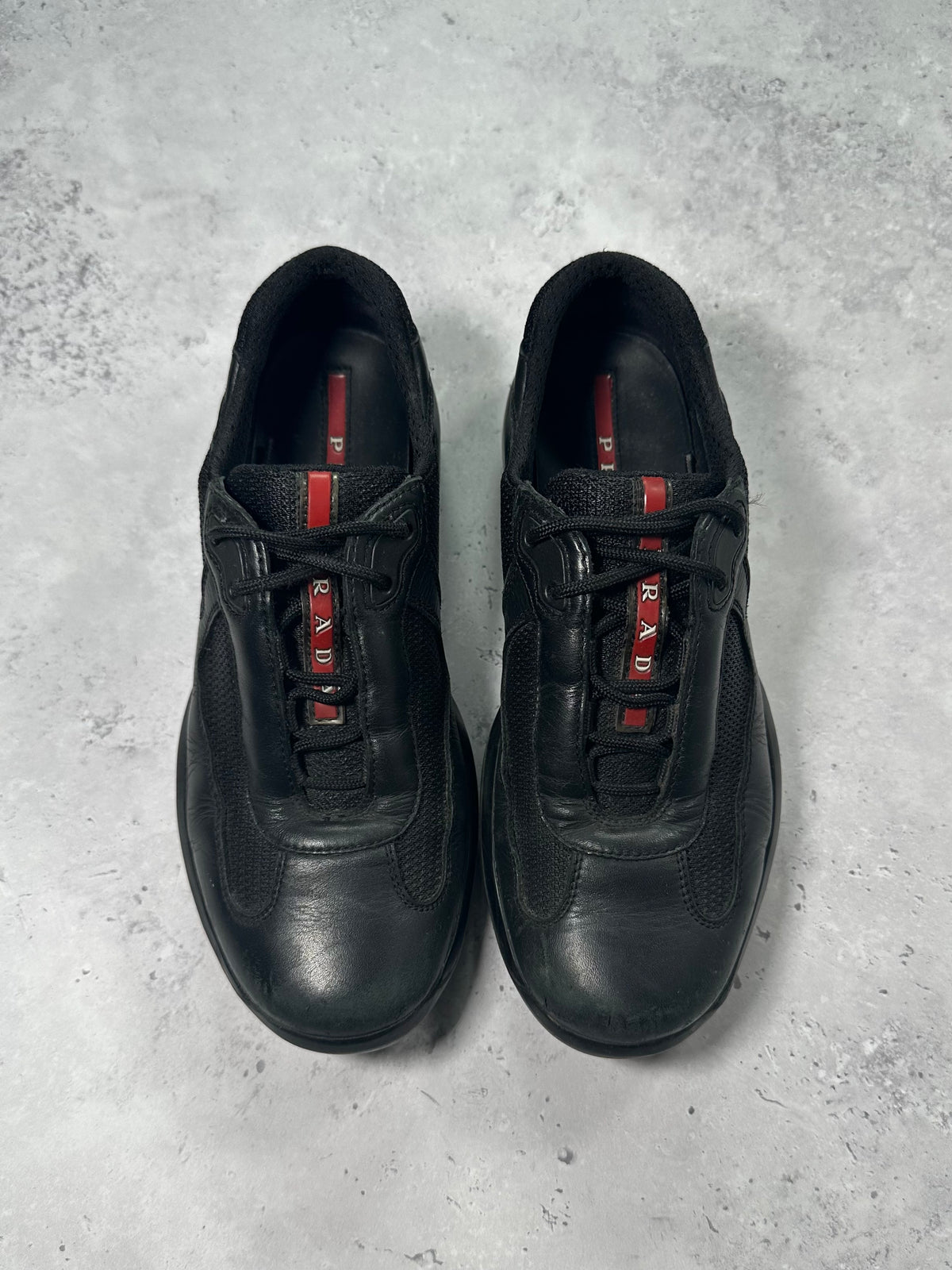 Prada Linea Rossa America’s Cup Sneakers in Black (UK5/EU37.5-38/US6)