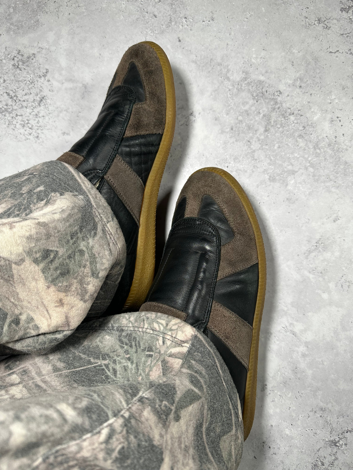 Maison Margiela 2012 Slip On GAT Sneakers in Brown (EU43, suitable for EU44)