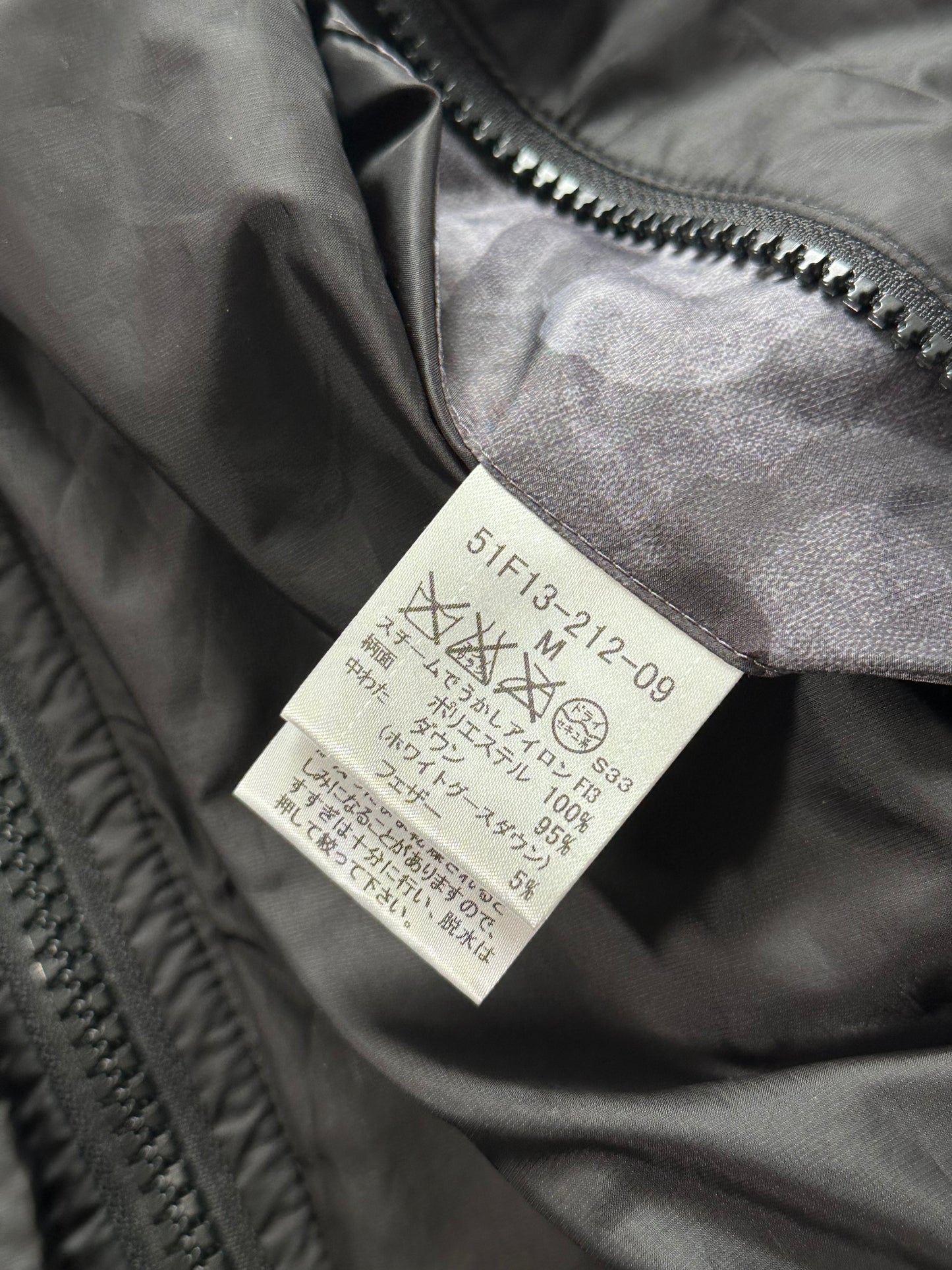 Burberry Black Label Crestbridge 2011 Reversible Down Puffer Jacket (M)