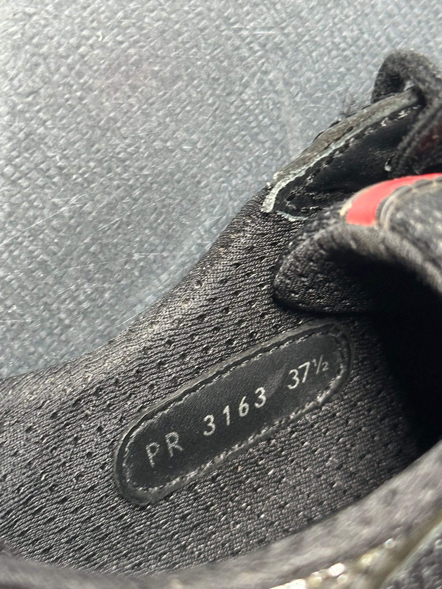Prada America’s Cup Sneakers in Patent Black / Deep Green (UK5.5/ EU38.5-39)