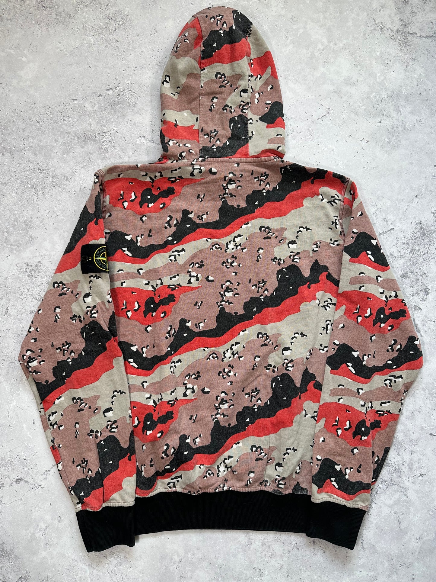Stone Island Desert Camo Hoodie (M)