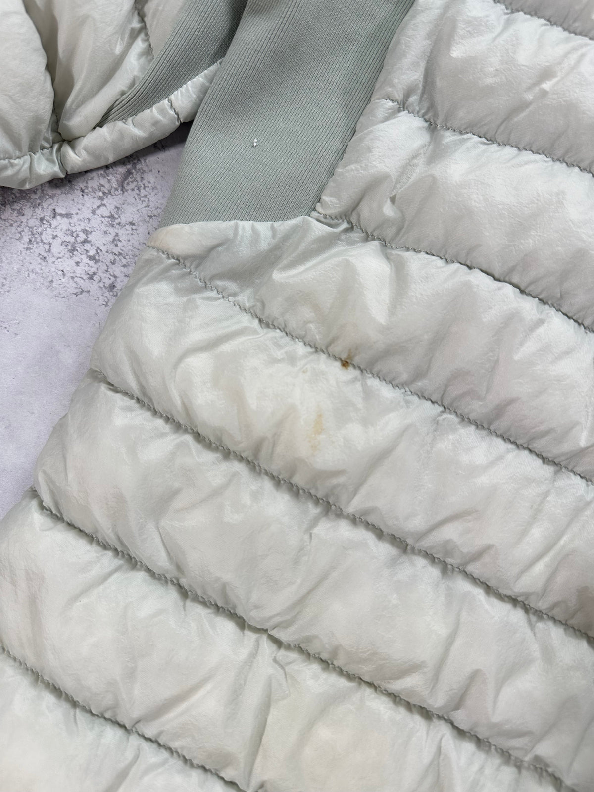 Stone Island AW2017 Garment Dyed Micro Yarn Down Puffer Jacket (XL)