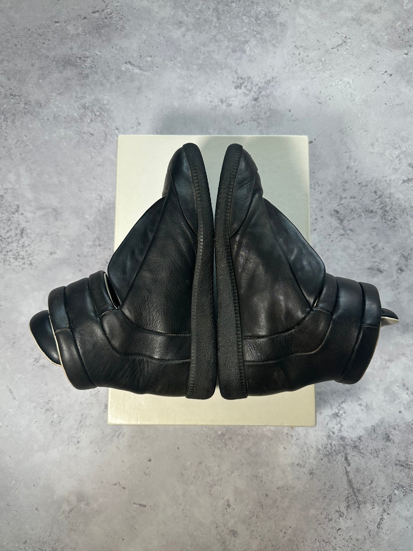 Maison Margiela 2015 Future High Leather Sneakers (EU 39 / UK 6 / US 7)