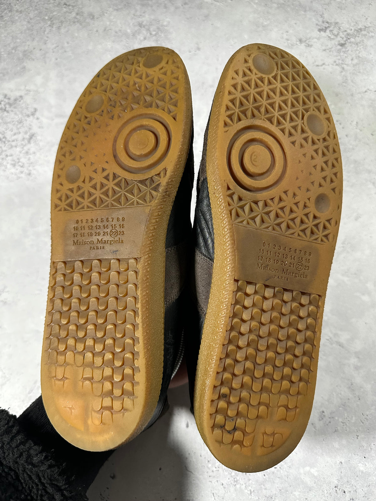 Maison Margiela 2012 Slip On GAT Sneakers in Brown (EU43, suitable for EU44)