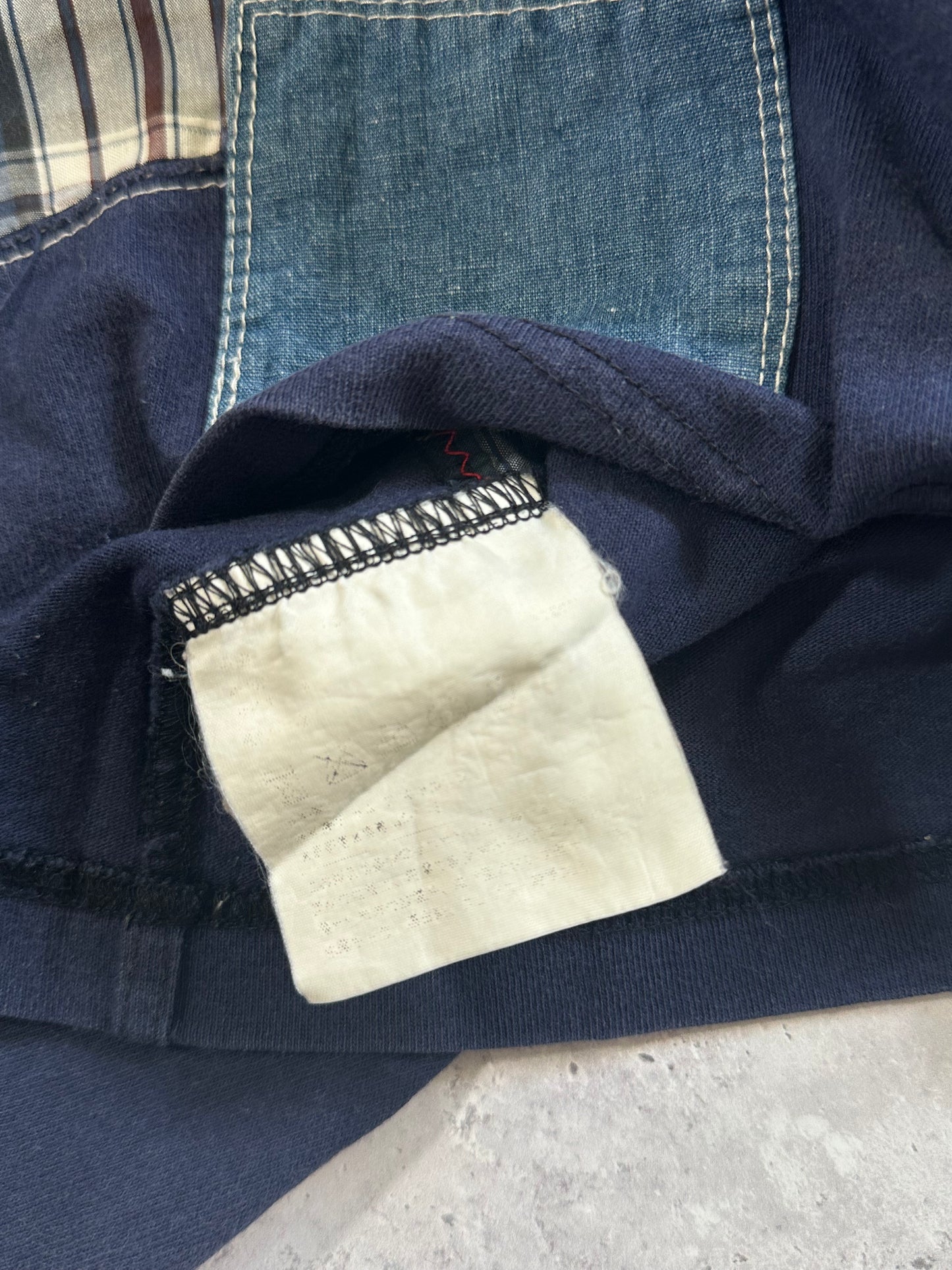 Junya Watanabe MAN Comme Des Garçons 2012 Patchwork Pocket Tshirt (s)