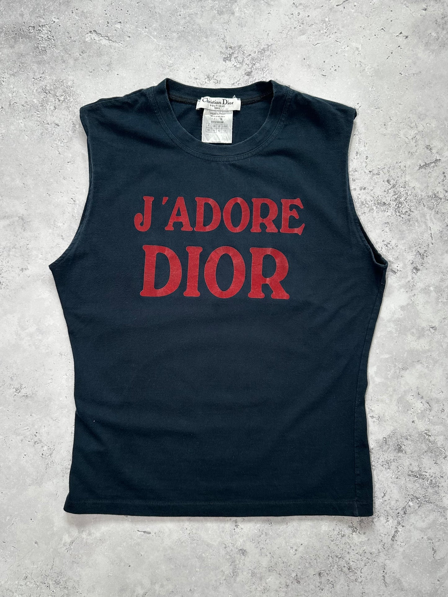 Christian Dior J’adore Dior Tank Top Vest by John Galliano