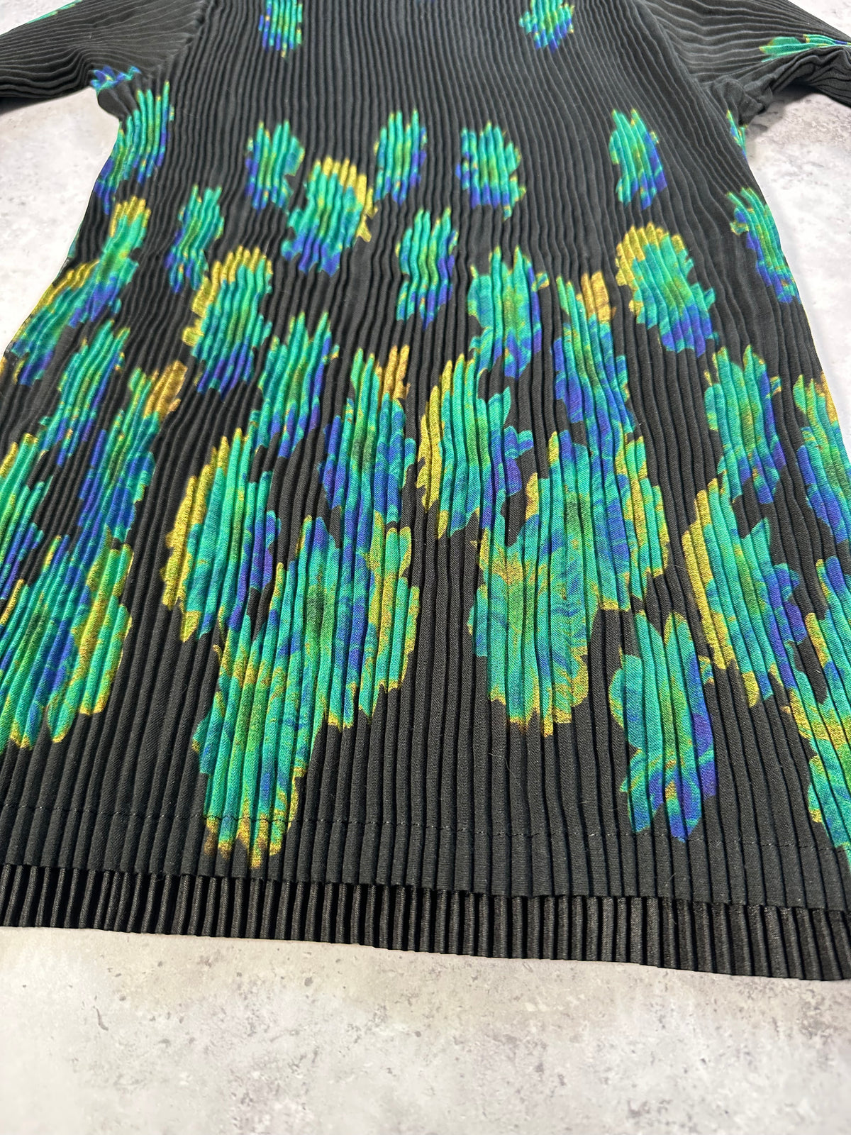 Issey Miyake Pleats Please AW2000 Floral Longsleeve Tshirt