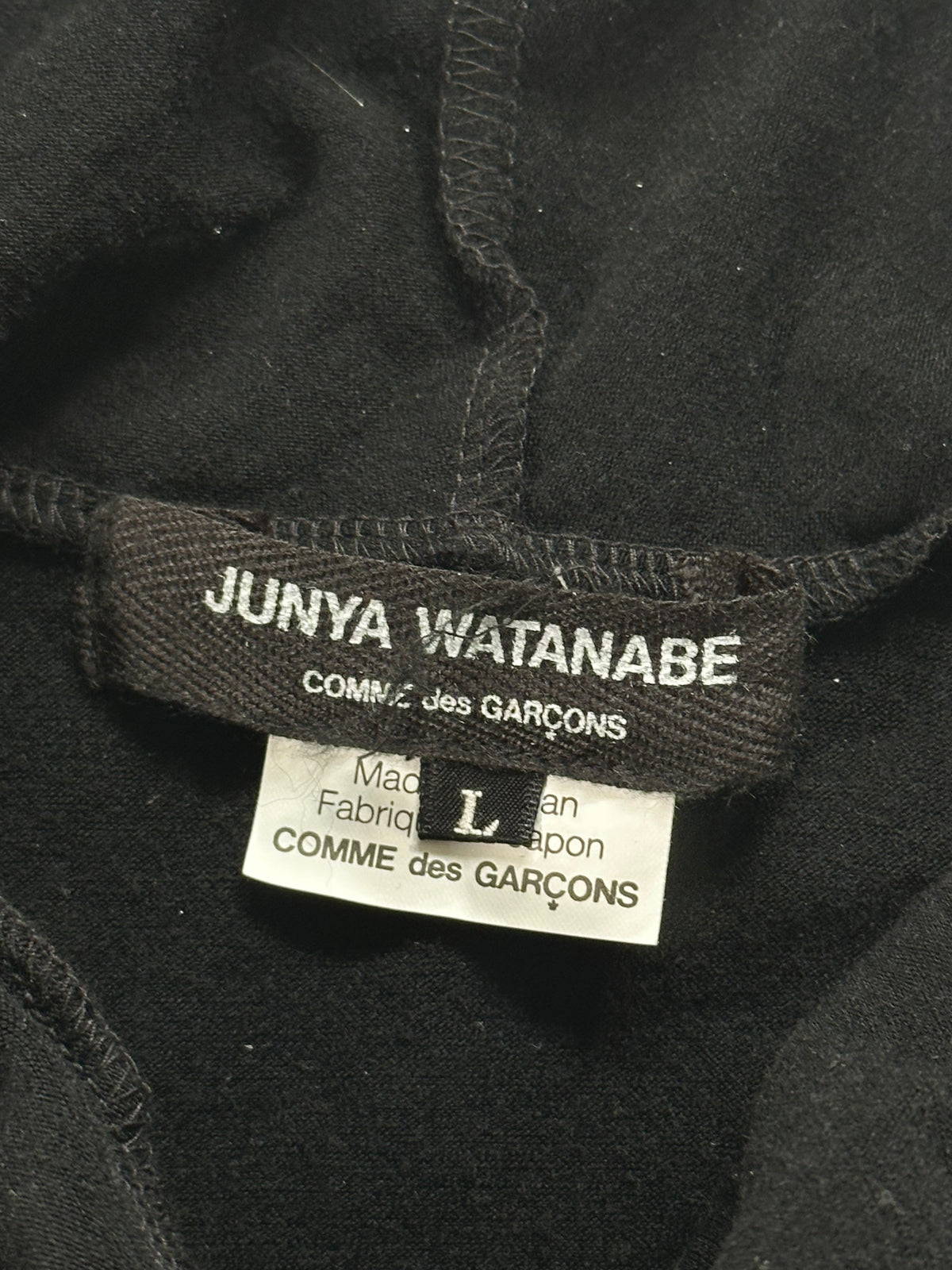 Junya Watanabe Comme des Garçons AD2009 Draped Shawl Hoodie (M)