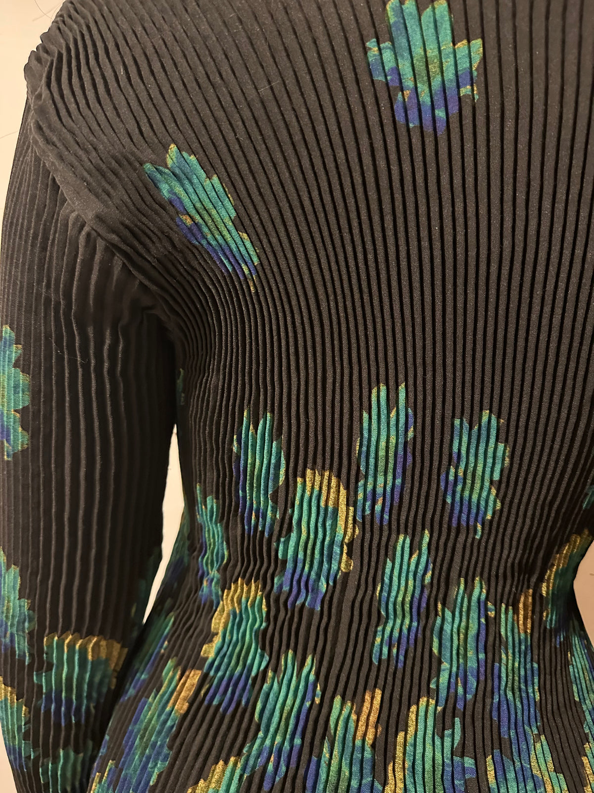 Issey Miyake Pleats Please AW2000 Floral Longsleeve Tshirt