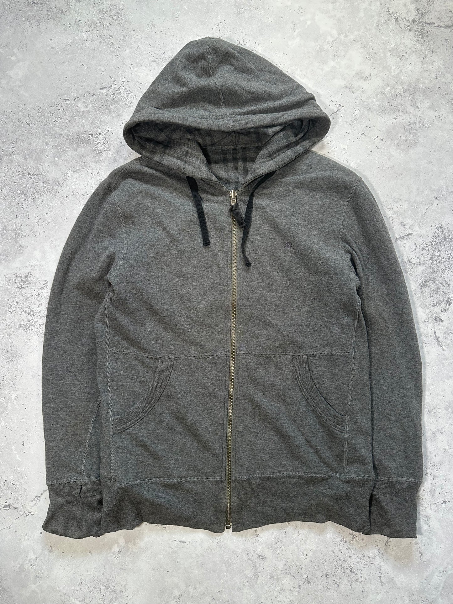 Burberry Black Label 2000s Reversible Zip Hoodie (S)