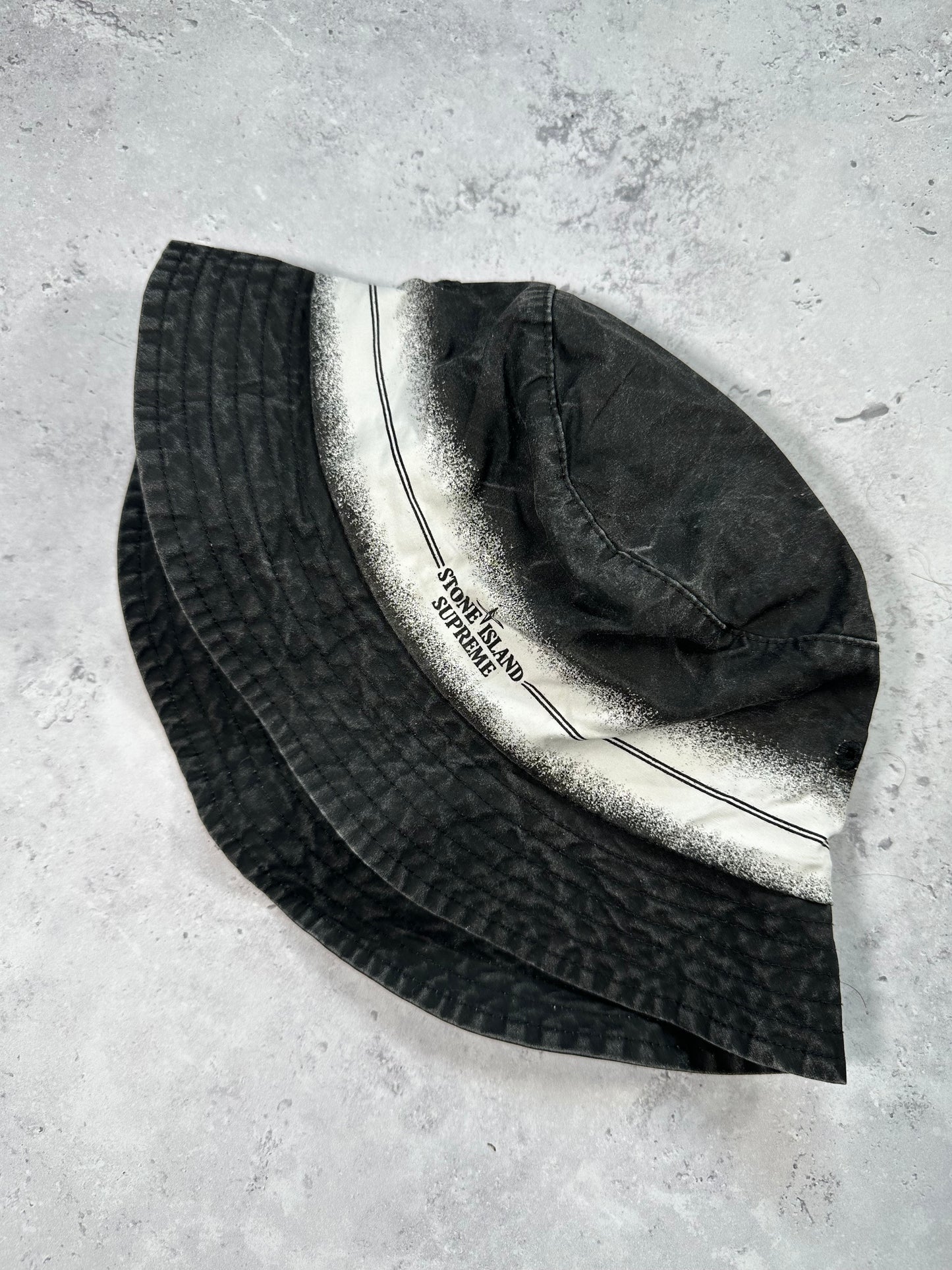 Stone Island x Supreme SS2022 Bucket Hat
