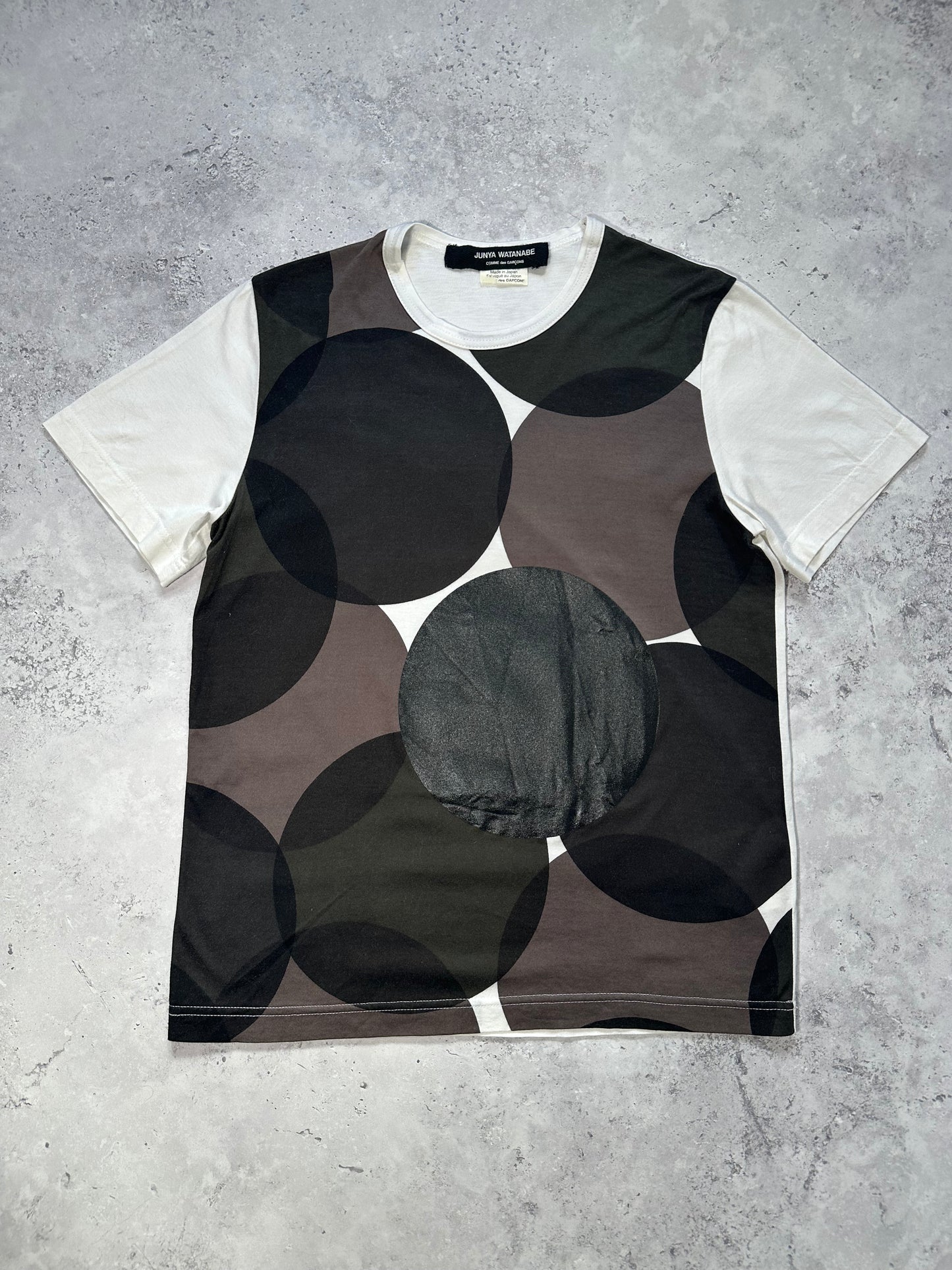 Junya Watanabe Comme des Garçons AD2014 Abstract Circles Tshirt