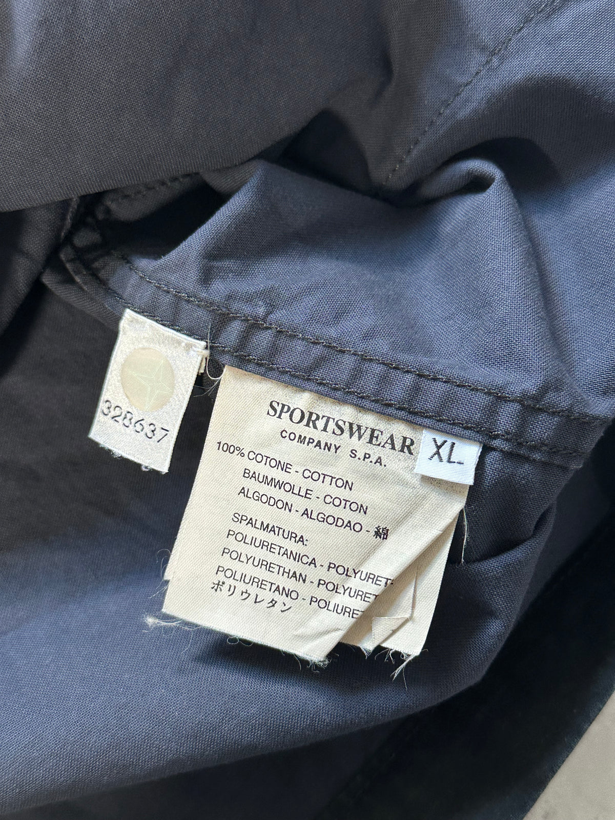 Stone Island SS2001 Waxed Cotton Chore Jacket by Paul Harvey (XL-XXL)