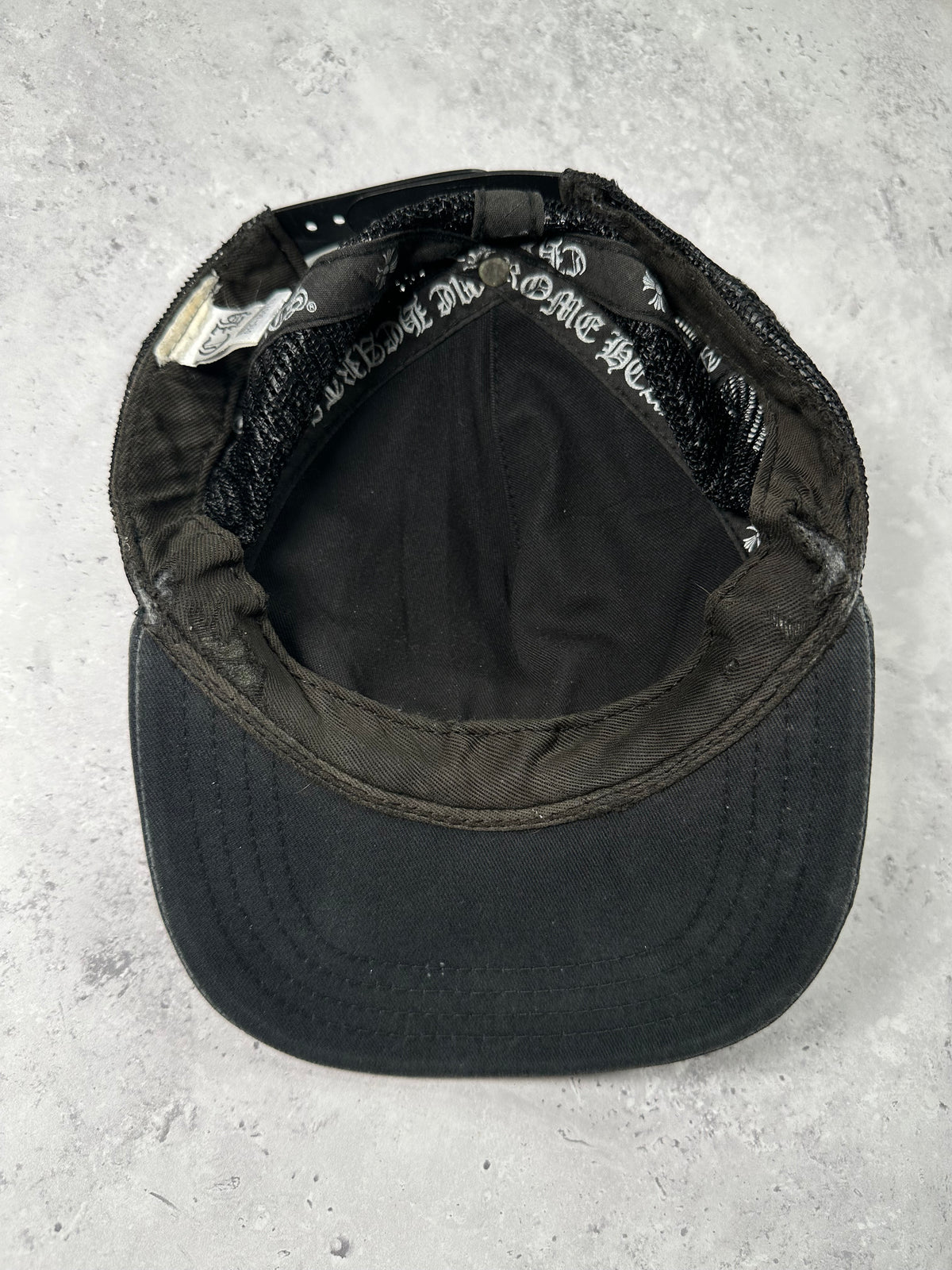 Chrome Hearts Old English Trucker Cap